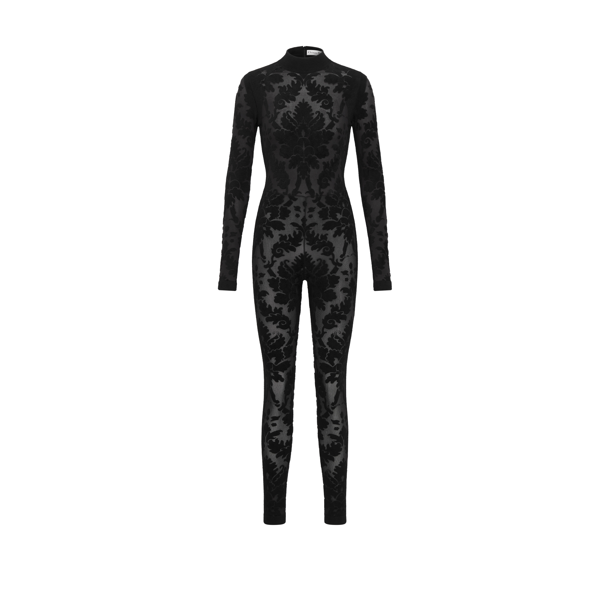 DIOR セットアップ Jumpsuit Technical Knit with Black Dior Ornemental Motif | DIOR