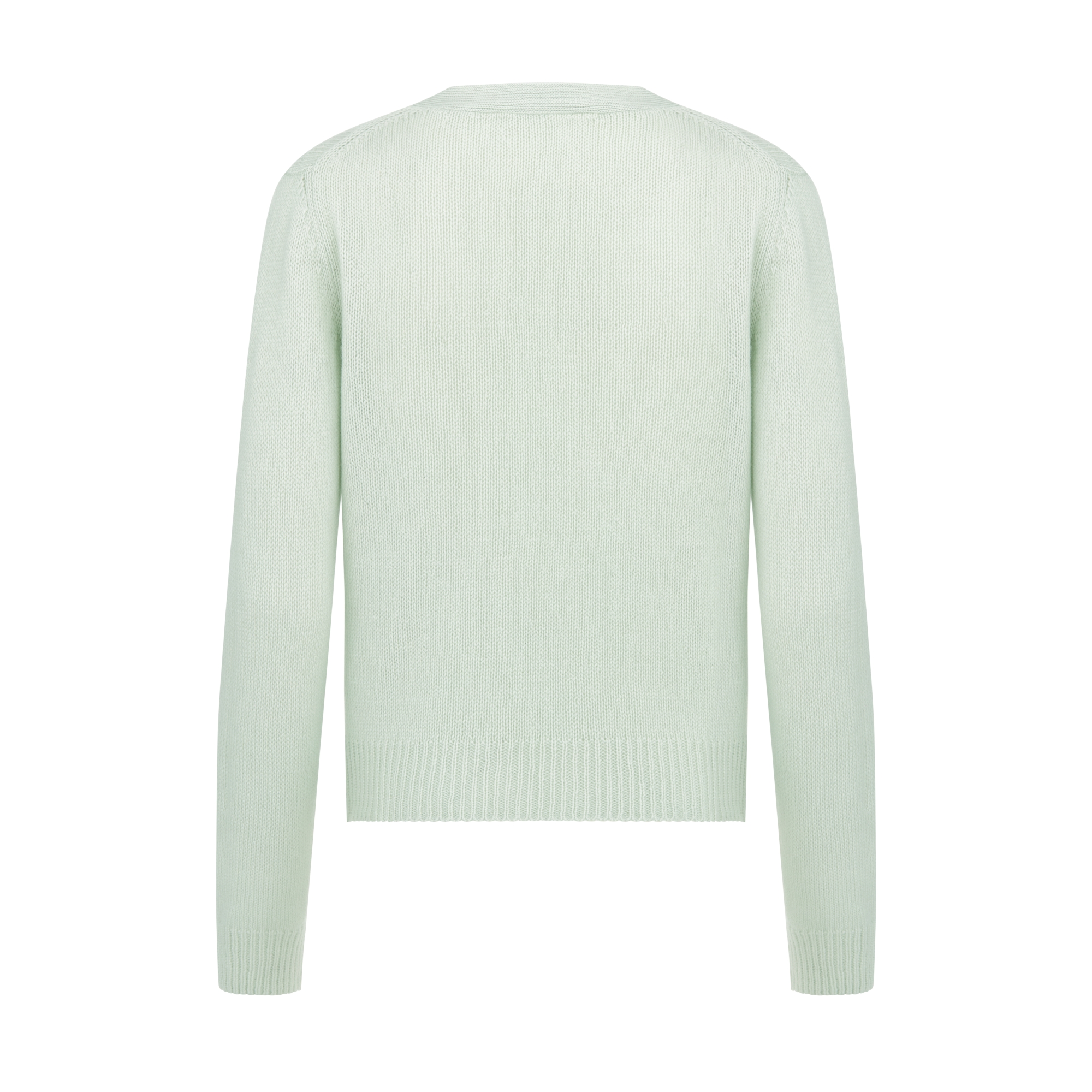 Twinset Gebreid van zeegroen kasjmier E08