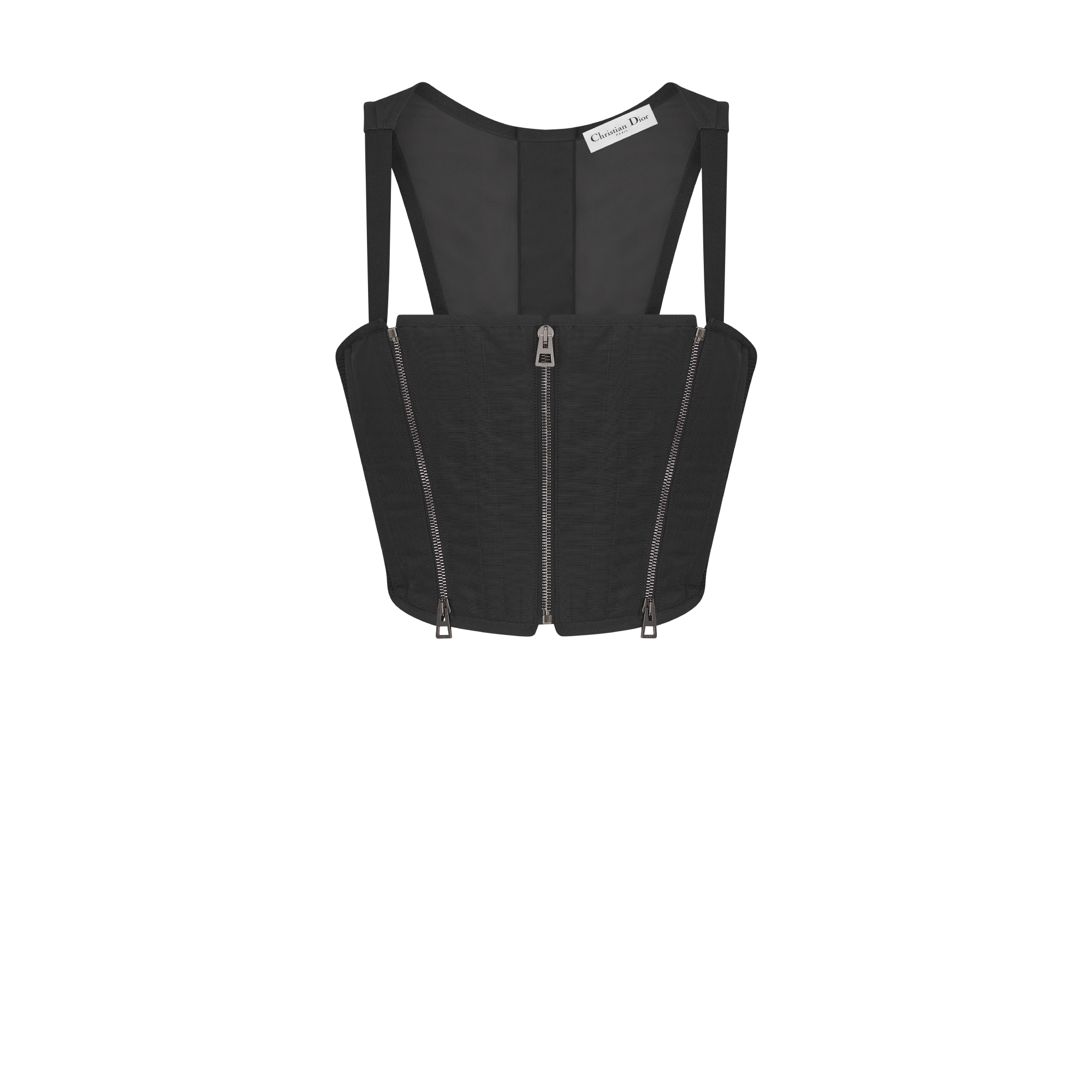 Zipped Bustier