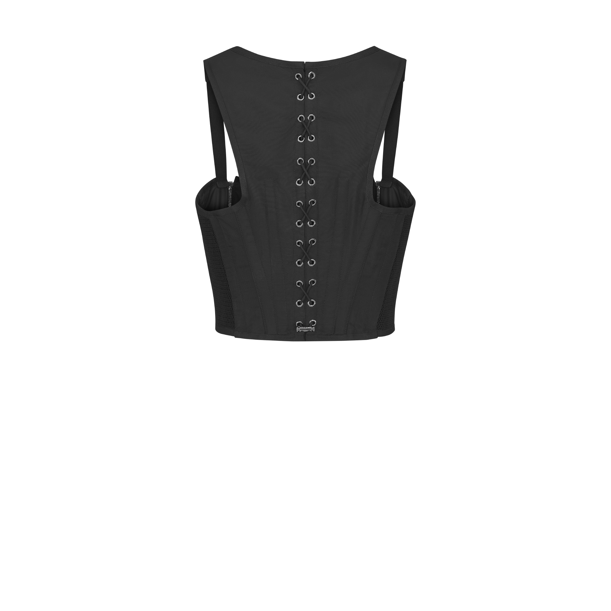 Zipped Bustier
