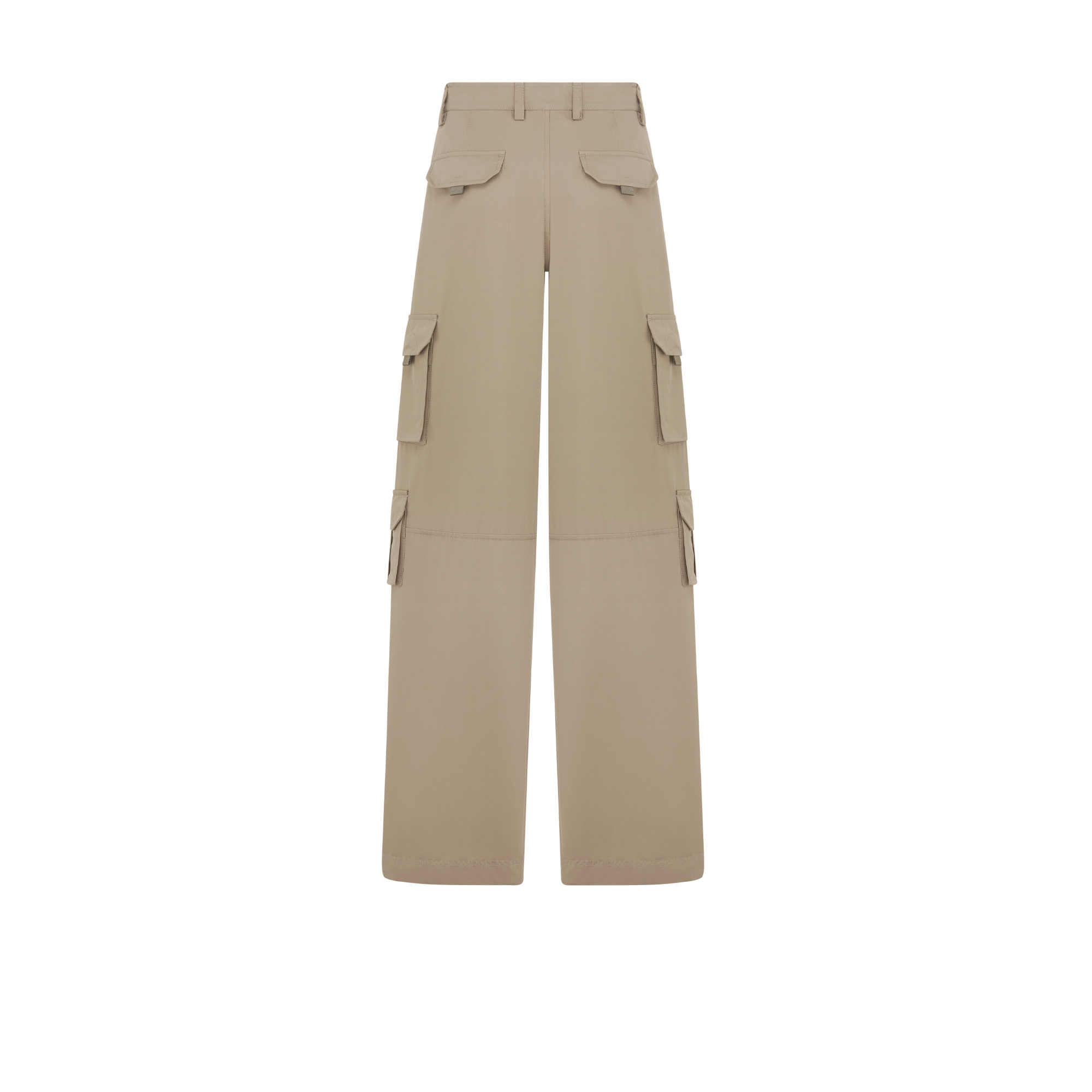 Cargo Pants Olive Cotton Gabardine E08