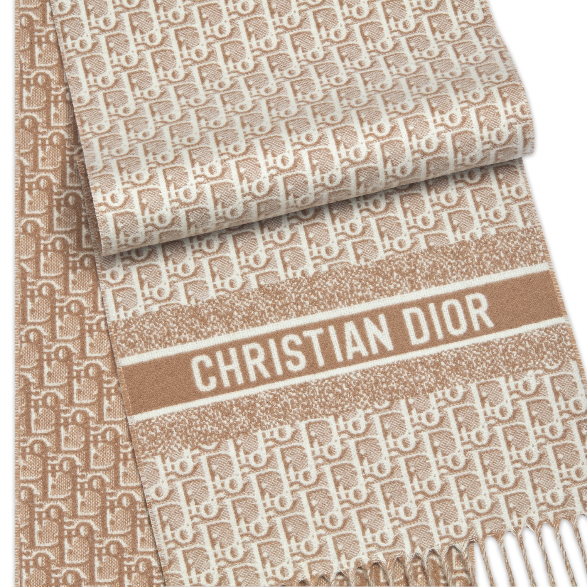Dior Oblique Natte Scarf