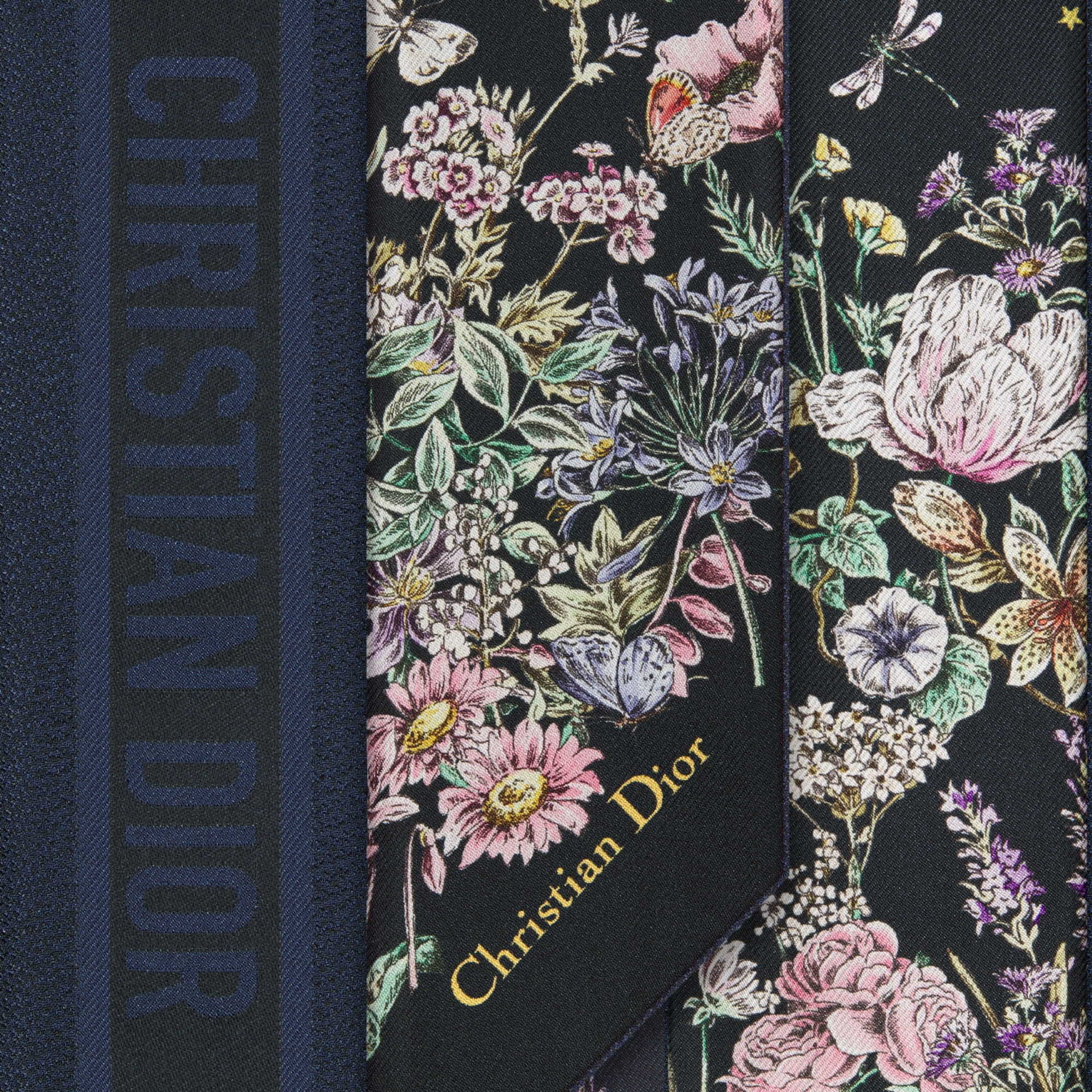 Dior Astral Flowers ミッツァ スカーフ シルクツイル E09