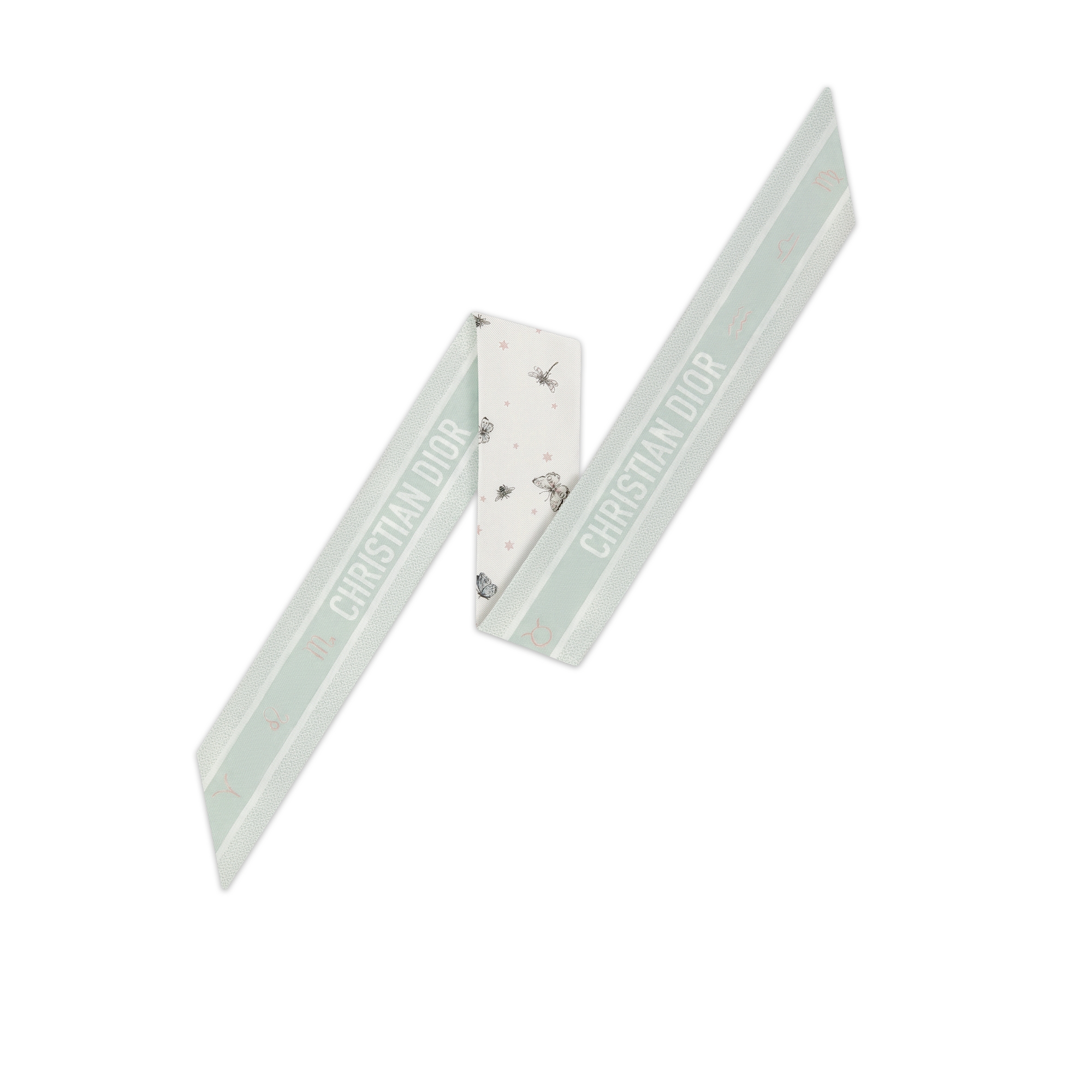 Dior Astral Flowers ミッツァ スカーフ シルクツイル E08