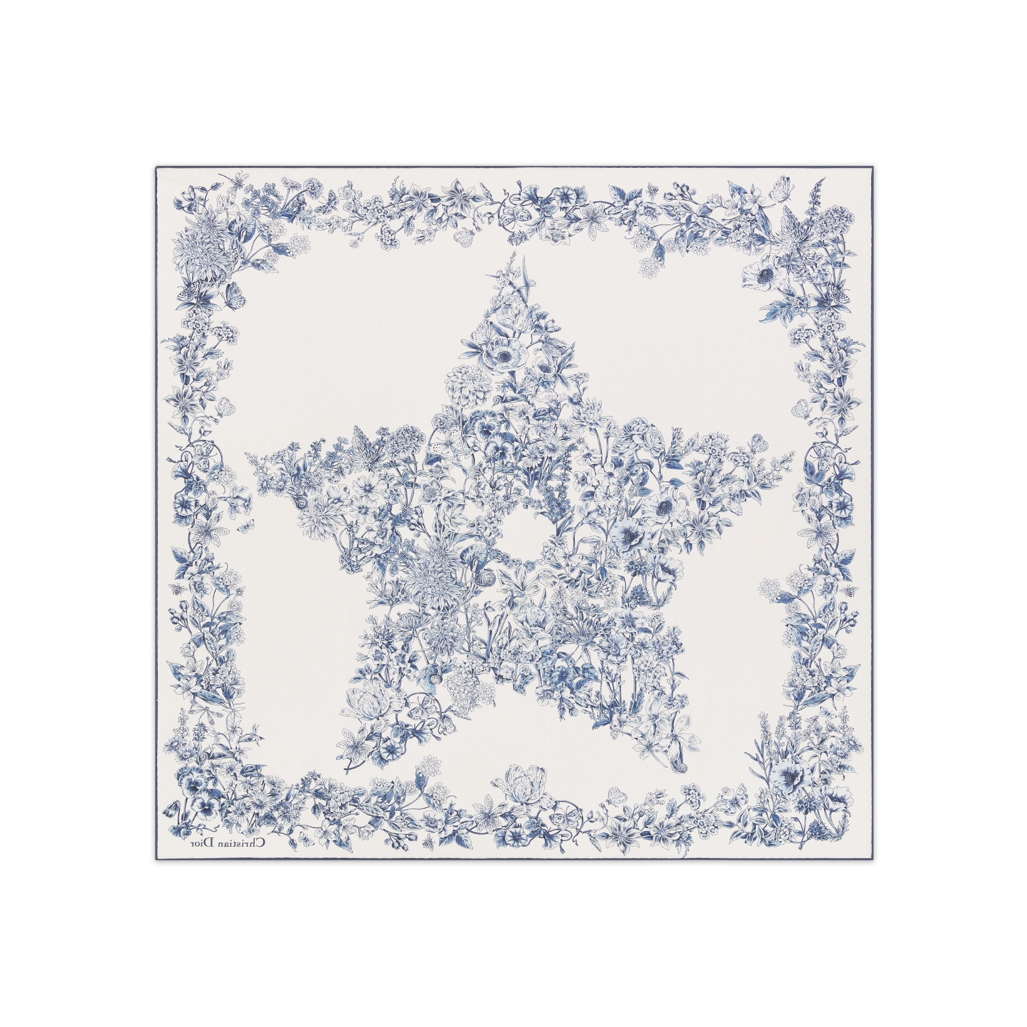 Dior Star 70 Square Scarf