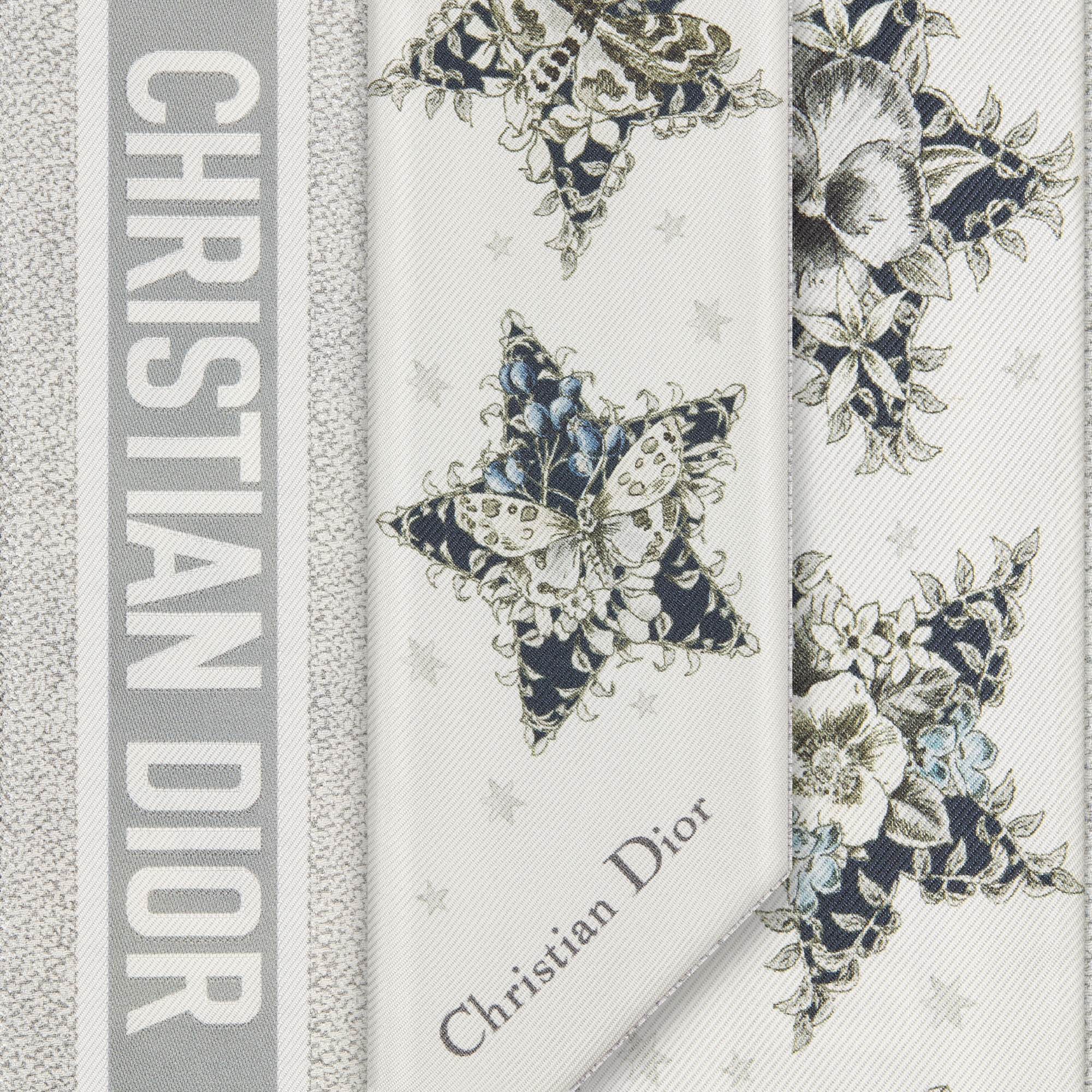 Dior Star ミッツァ スカーフ シルクツイル E09