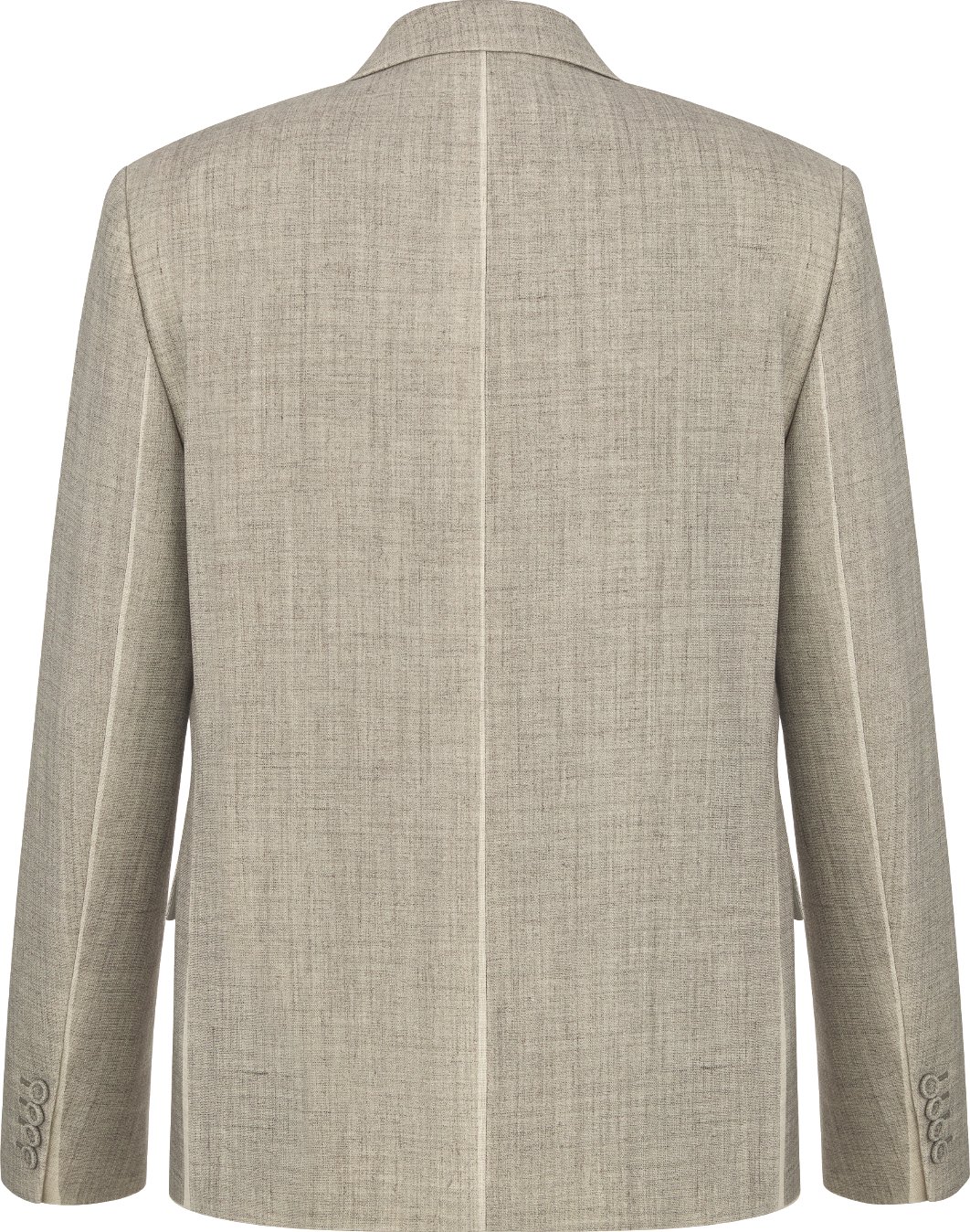 Jacke mit Resistdruck-Linien aria_backView