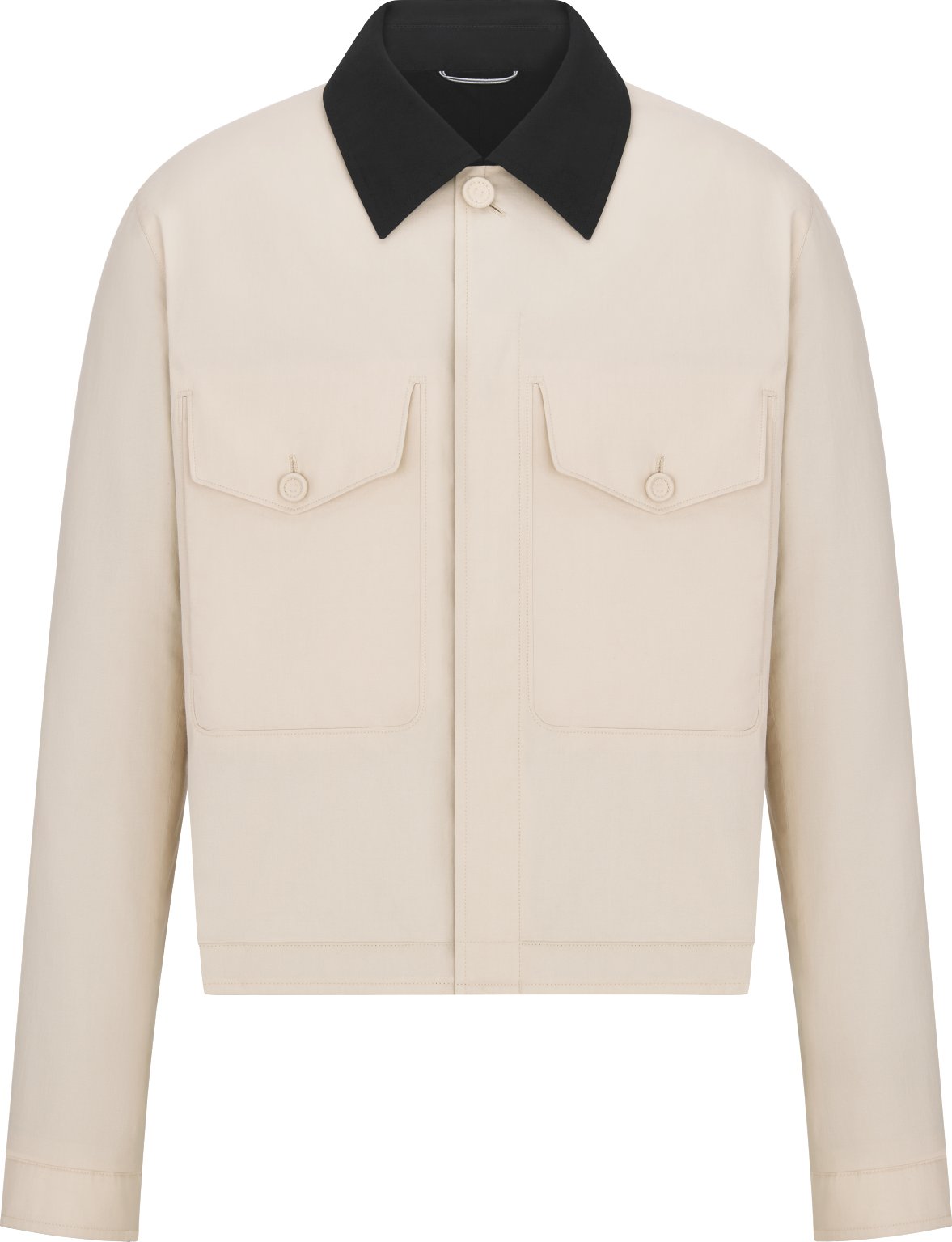 Jacket with Contrasting Spread Collar aria_man_viewcode_e01