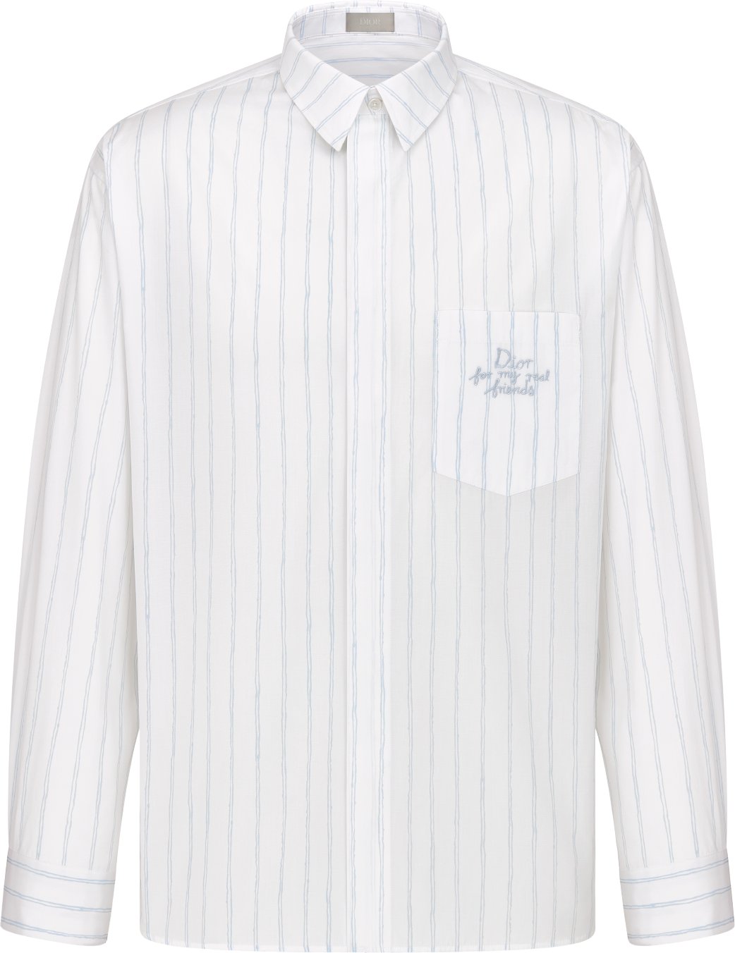 DIOR AND HYLTON NEL Oversized Shirt Front view