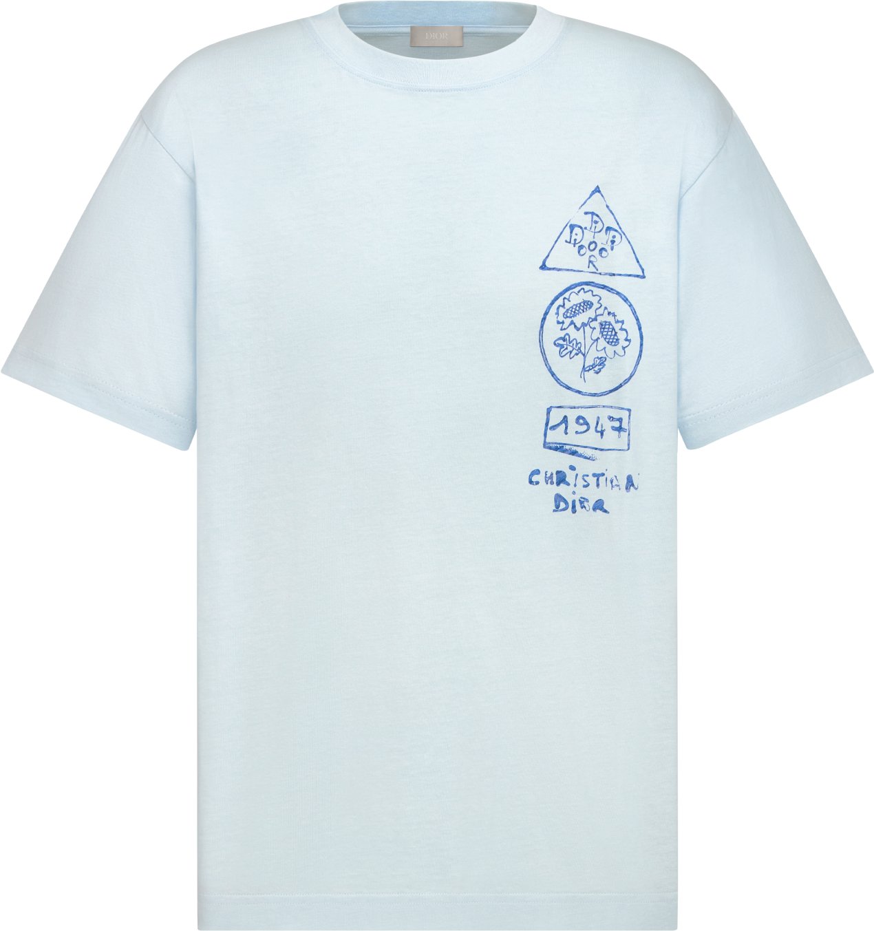 DIOR AND HYLTON NEL T-Shirt, Relaxed Fit aria_man_viewcode_e01