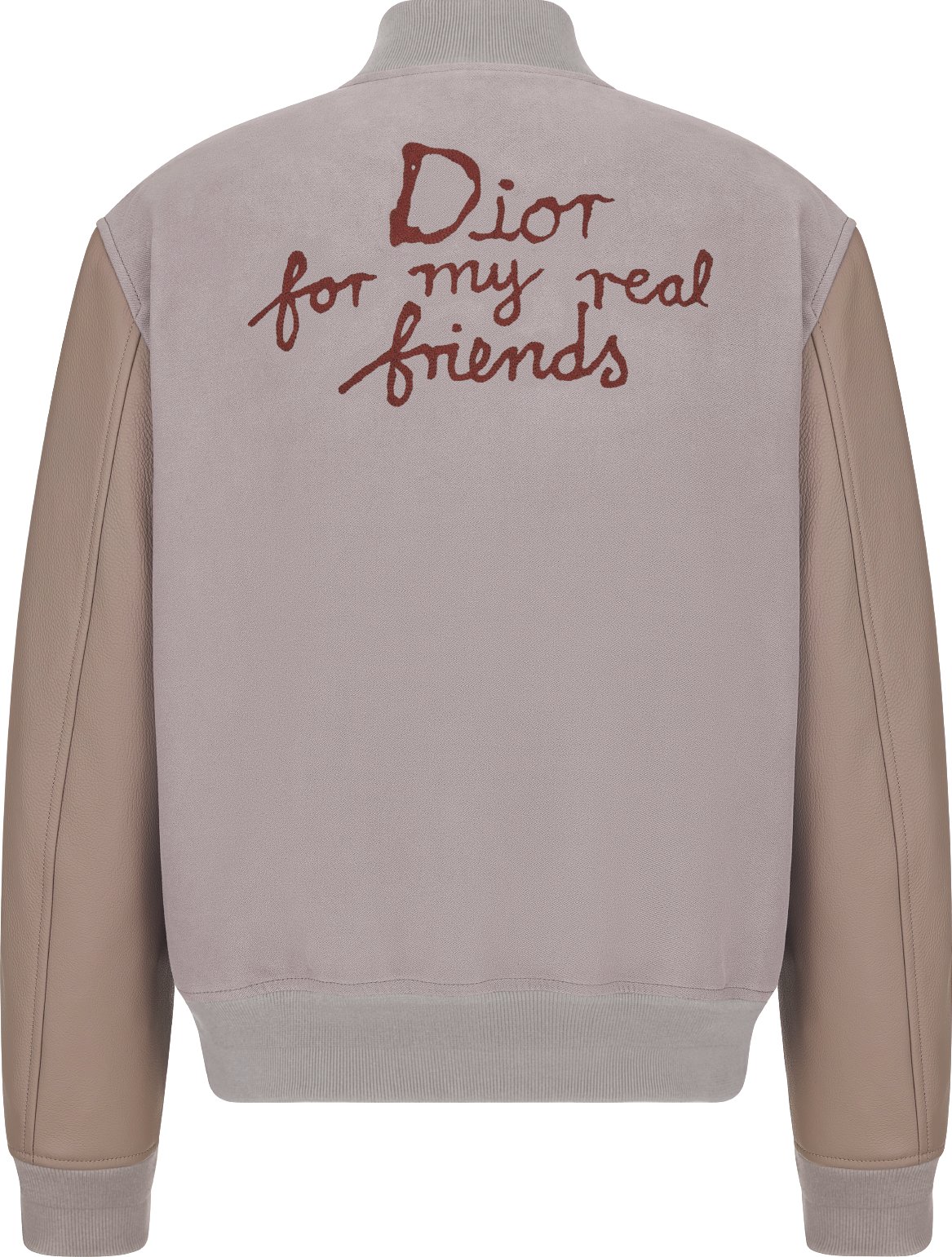 DIOR AND HYLTON NEL Varsity Jacket Back view