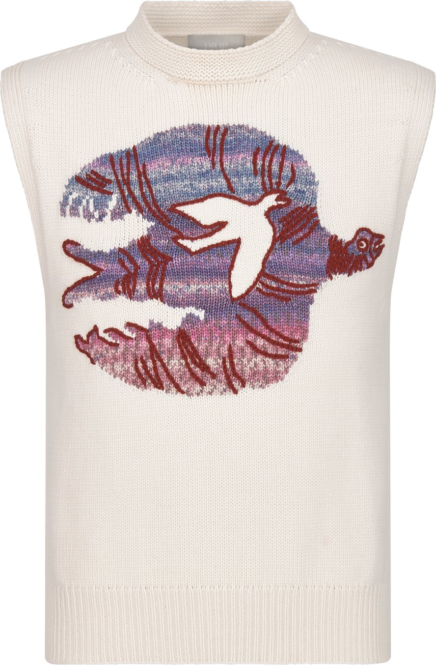 DIOR AND HYLTON NEL Sweater Vest Front view Front view