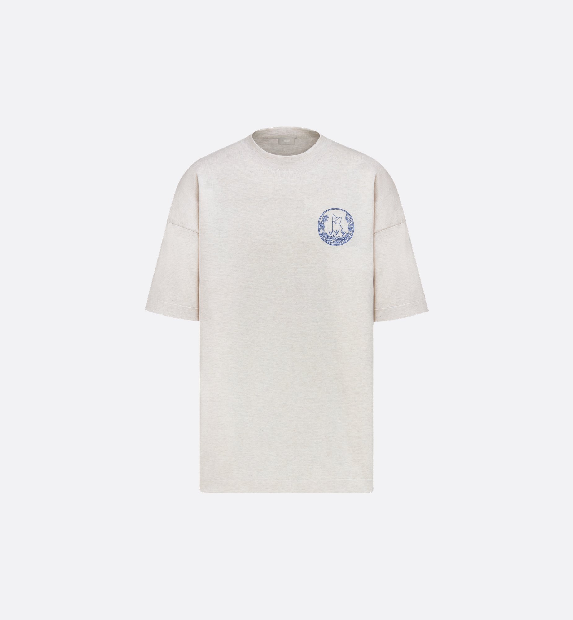 DIOR | DIOR AND HYLTON NEL ニットTシャツ (オーバーサイズ DIOR | DIOR AND HYLTON NEL ニットTシャツ (オーバーサイズ