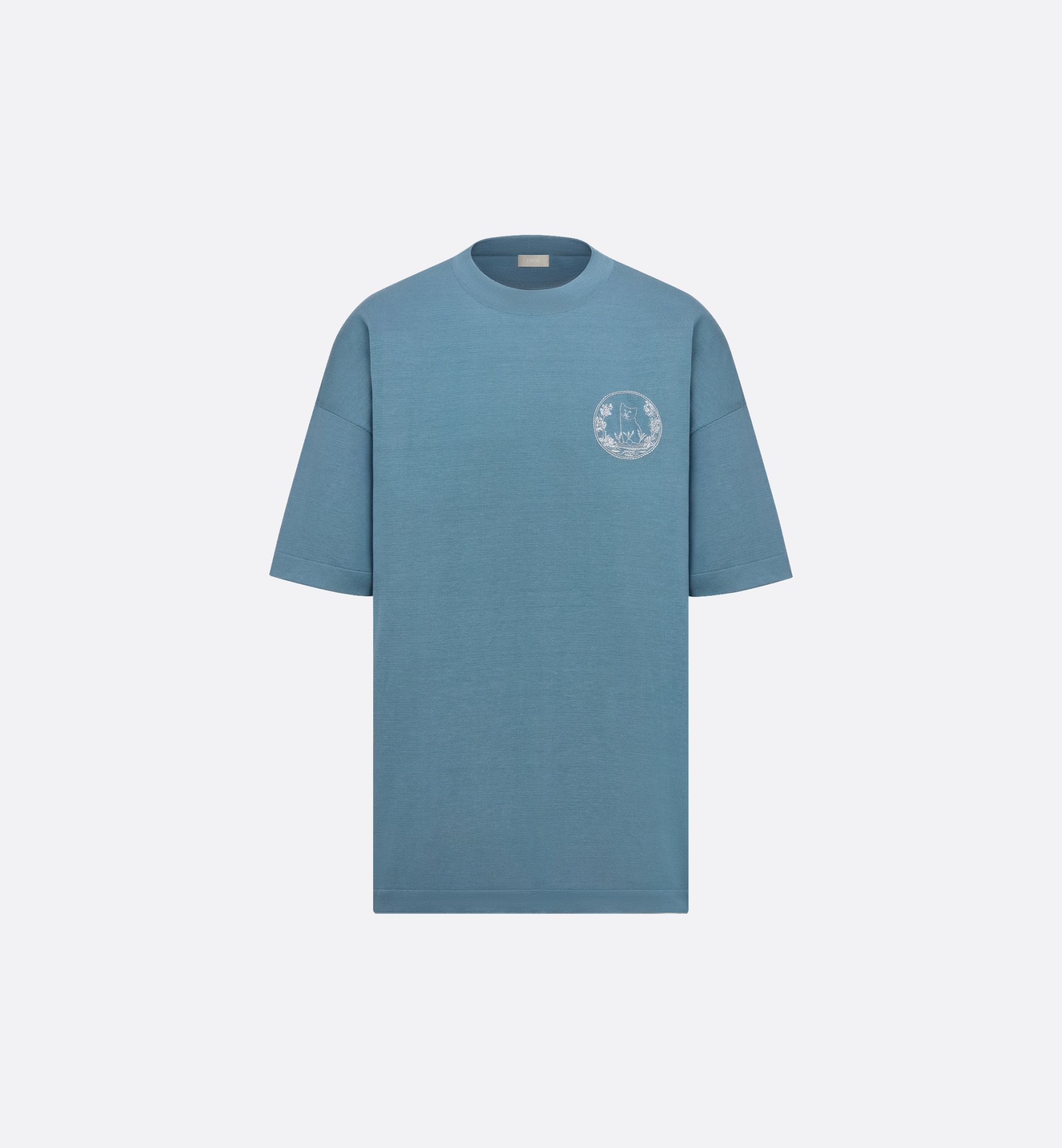 DIOR | DIOR AND HYLTON NEL ニットTシャツ (オーバーサイズ DIOR | DIOR AND HYLTON NEL ニットTシャツ (オーバーサイズ