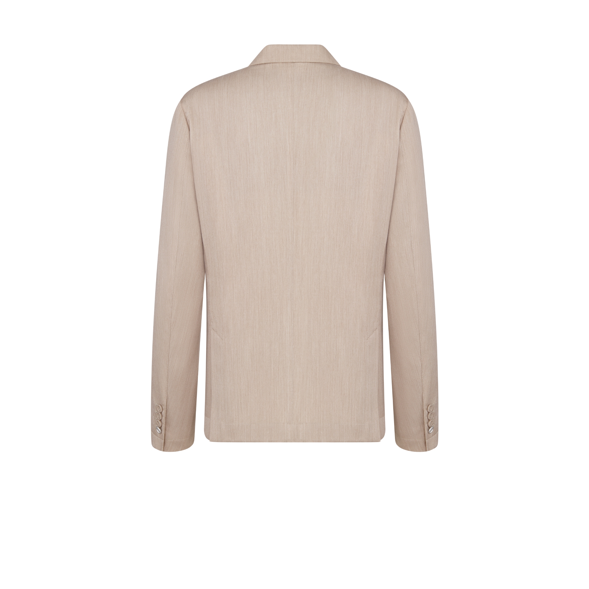 Dior Icons Jacket Beige Cashmere and Cotton Gabardine E08