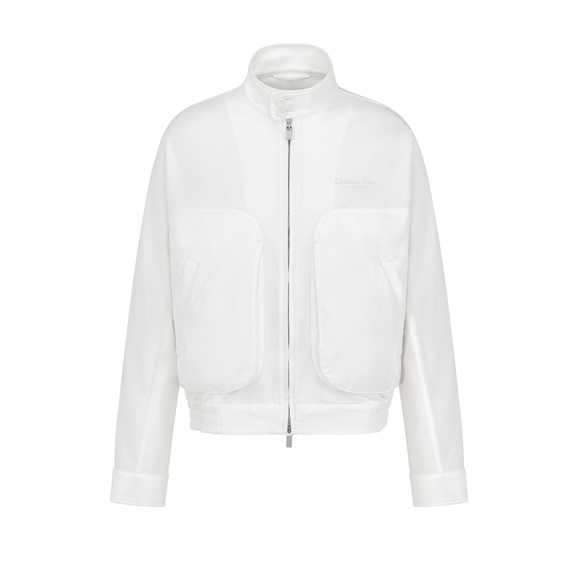 cz15 Christian Dior 長袖 ジャケット 白 レディースL相当 cz15