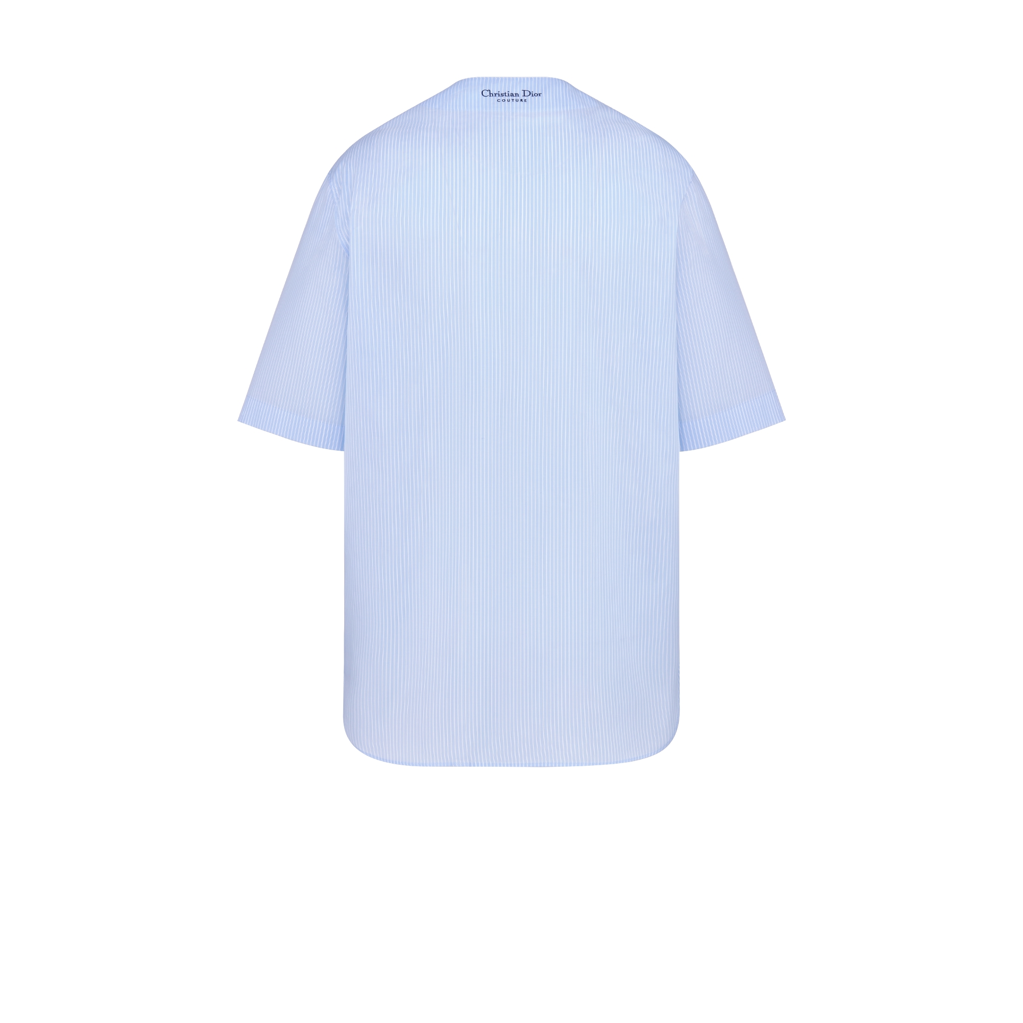 ショートスリーブ ベースボールシャツ コットンポプリン E08