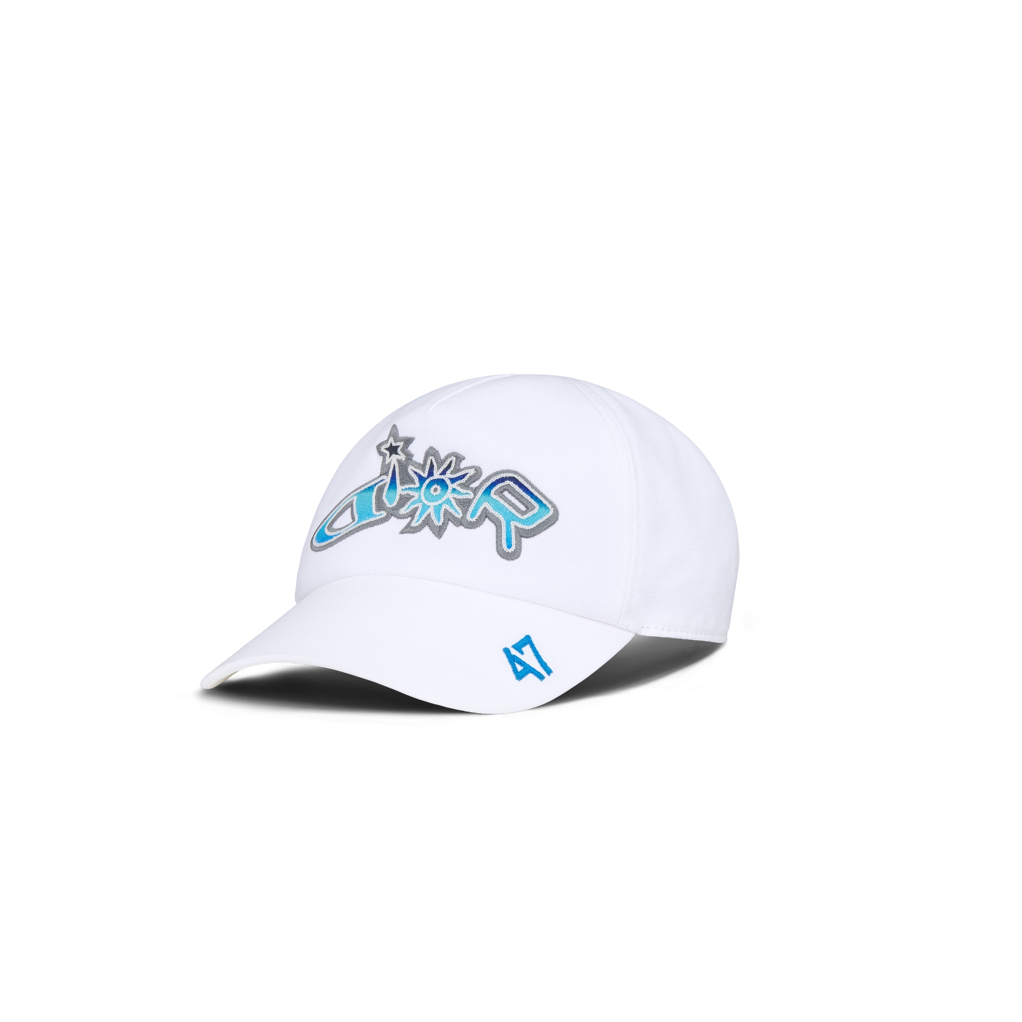 DIOR AND LEWIS HAMILTON Cap White Cotton E03