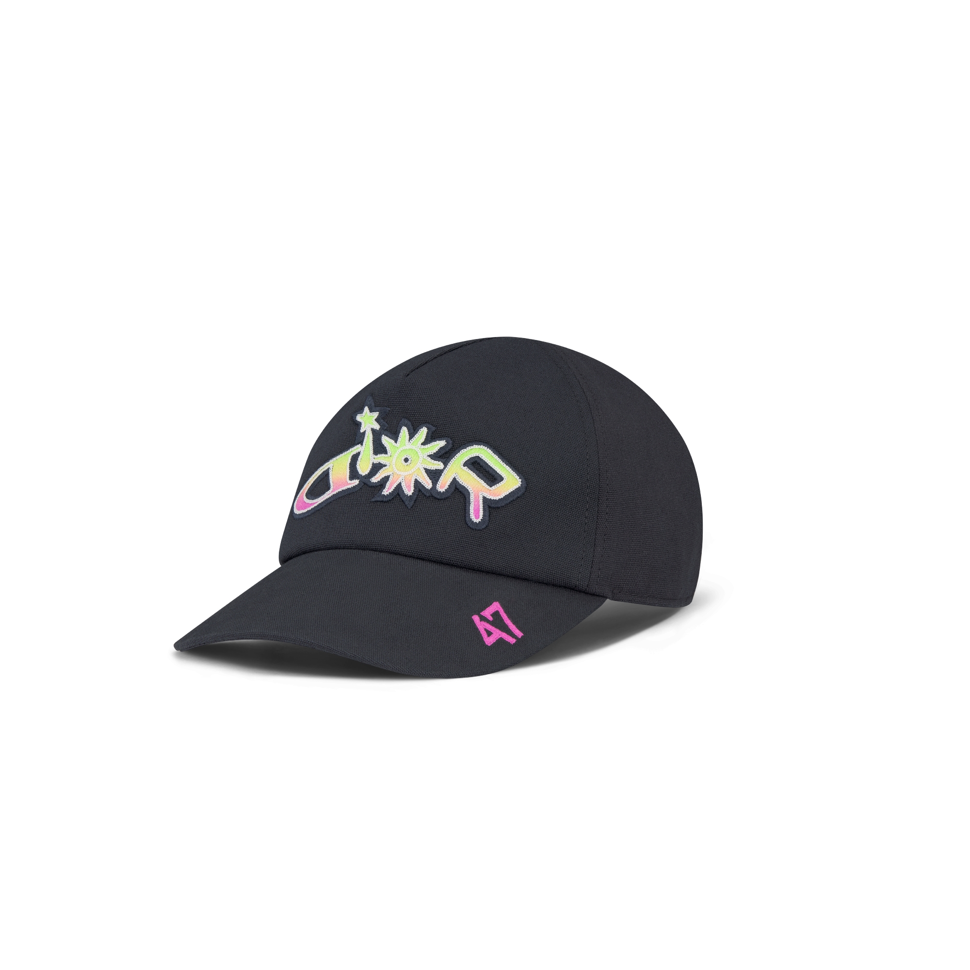 DIOR AND LEWIS HAMILTON Cap Black Cotton E03