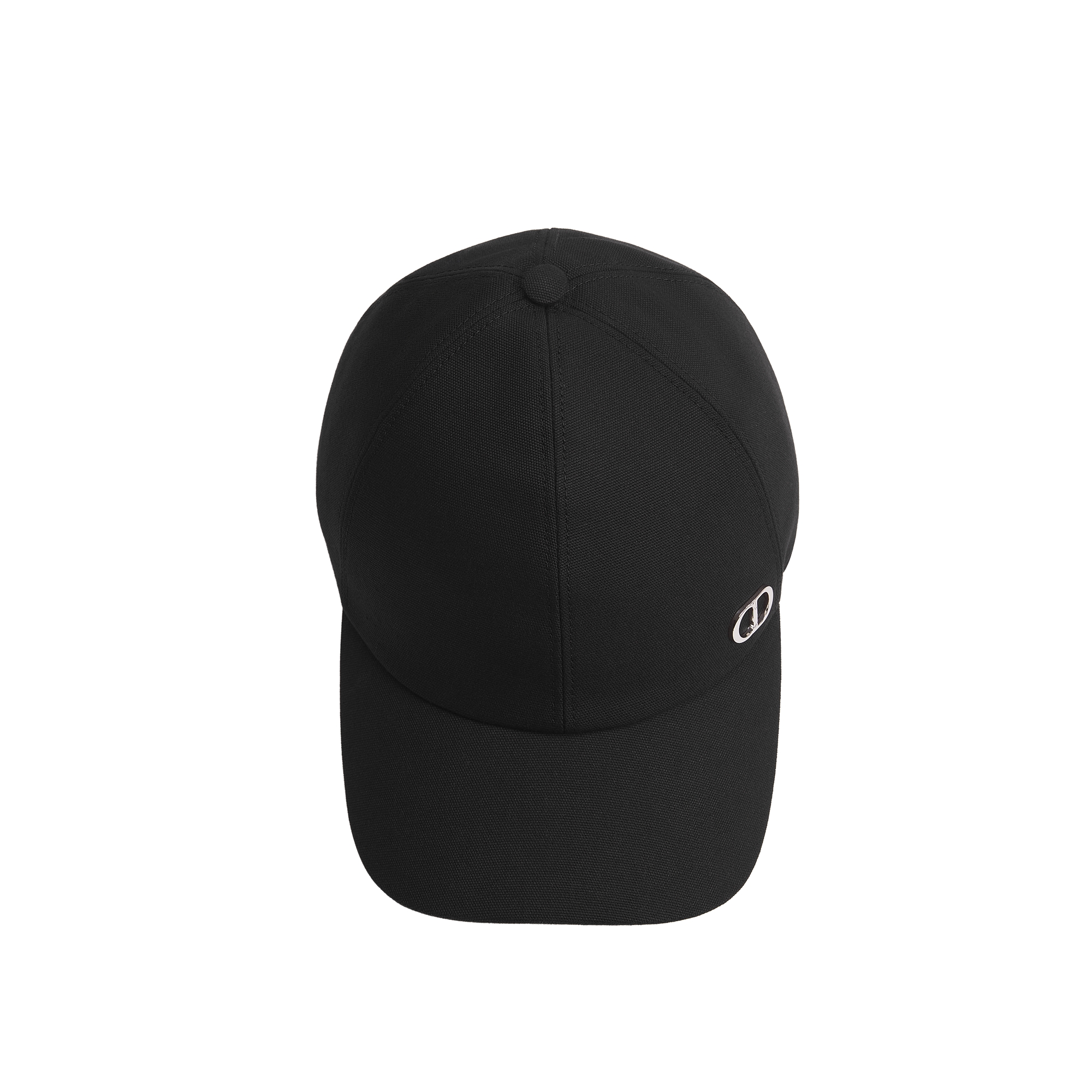 CD Icon Cap Black Cotton E06