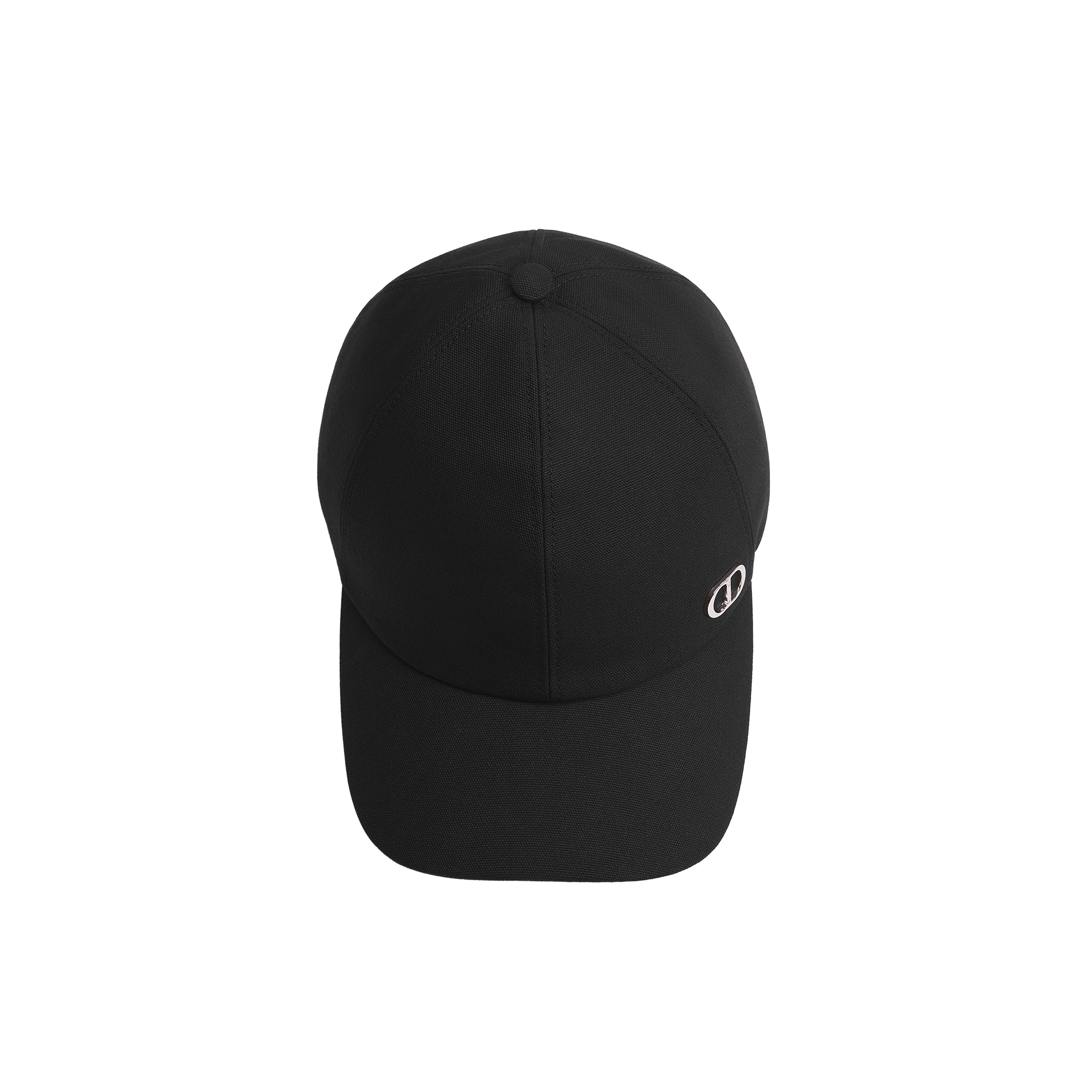 CD Icon Cap Black Cotton E06