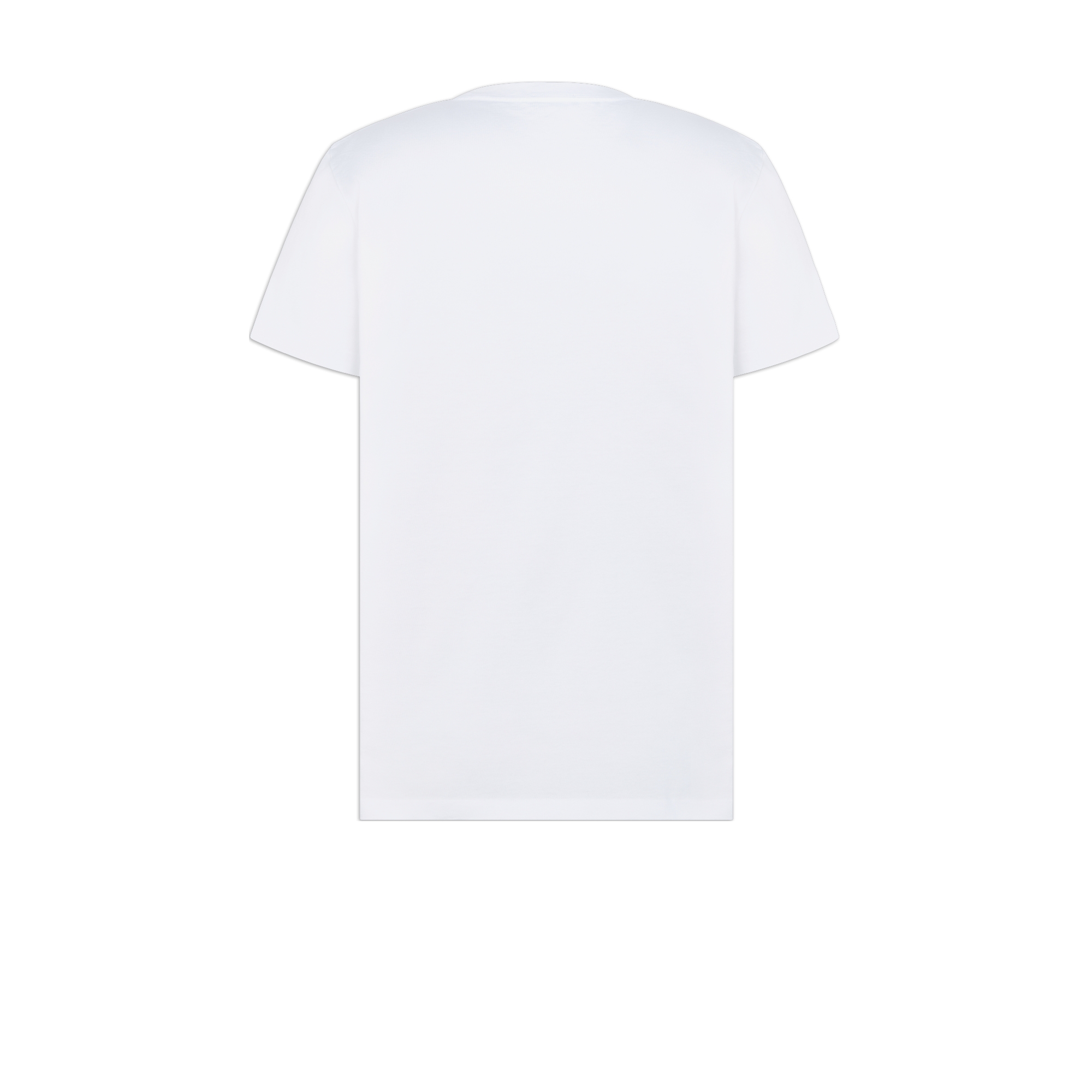 Camiseta estampada HOUSE OF DIOR BEVERLY HILLS Dior Heritage, corte normal Jérsei de algodão branco E08
