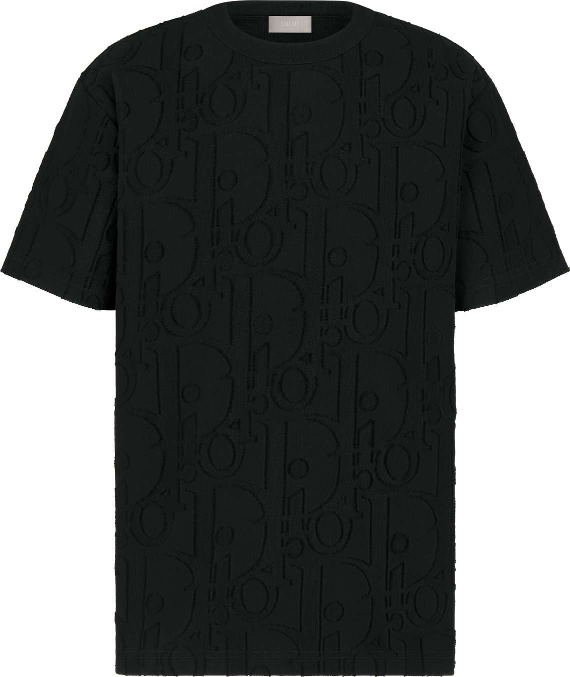 DIOR ディオール オブリーク テリーコットン ジャカード Tシャツ XL DIOR | Tシャツ (リラックス フィット) ディオール オブリーク テリー