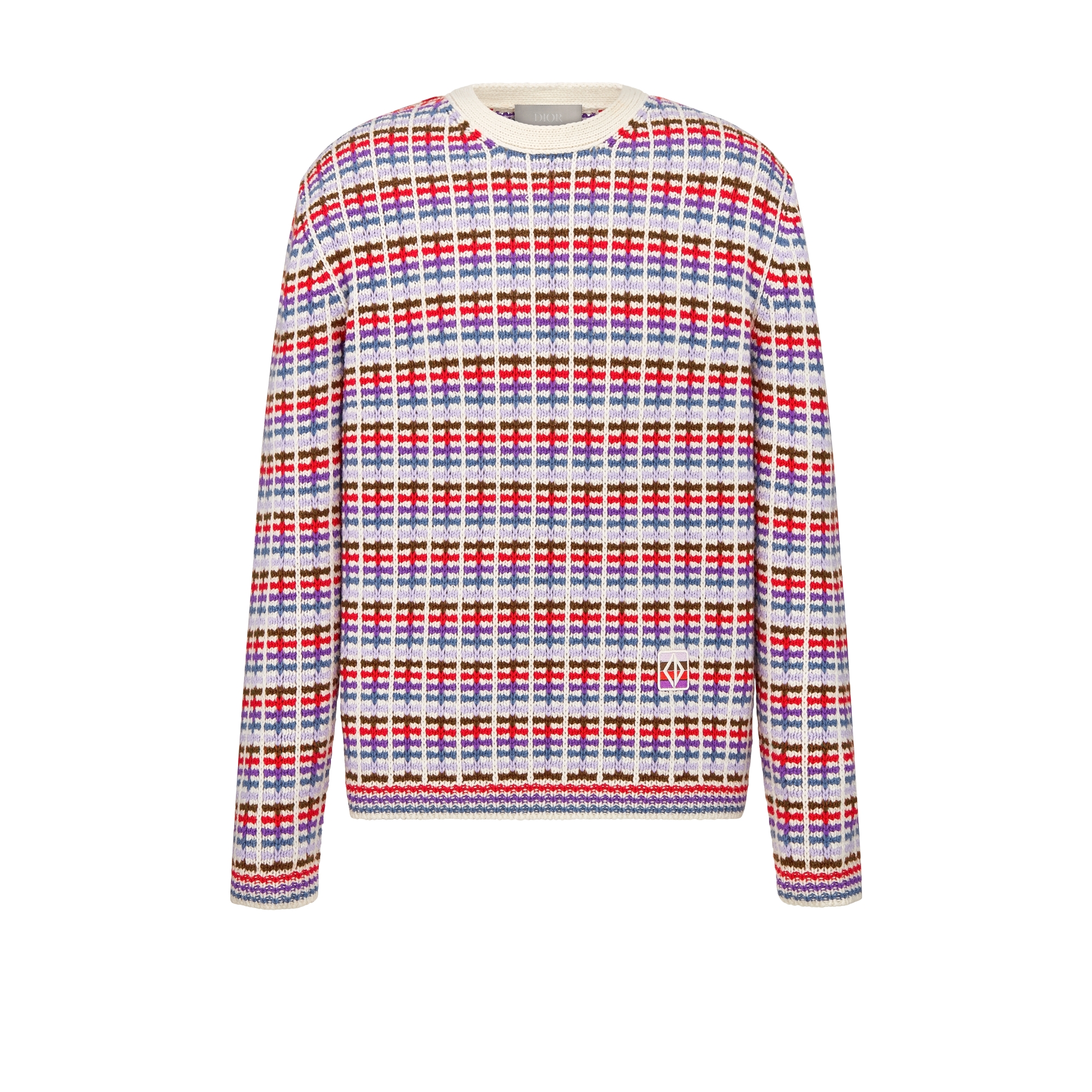 CD Diamond セーター コットン & カシミヤ ジャージー E01