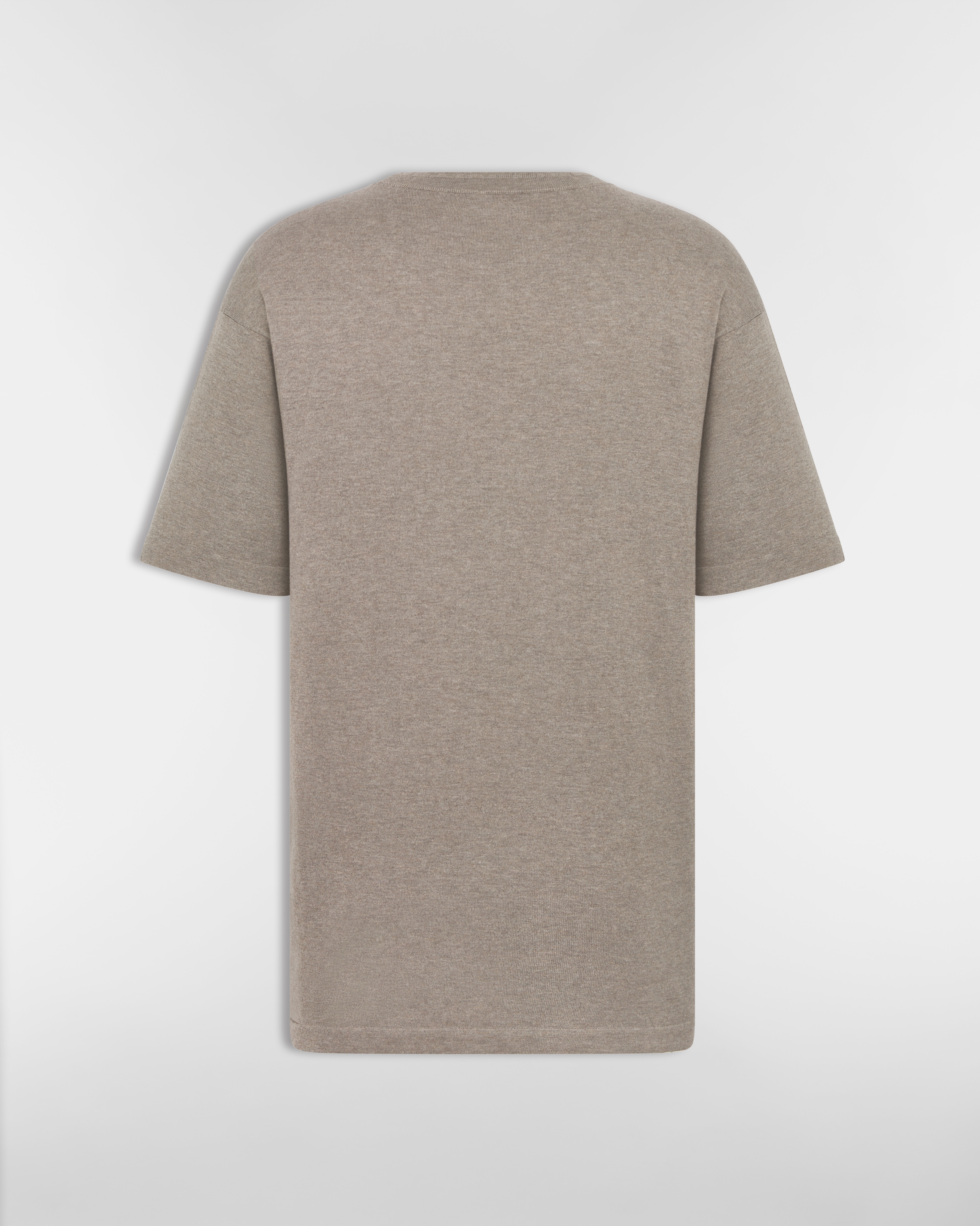 Dior Icons T-Shirt Beige Cotton and Silk Jersey E08