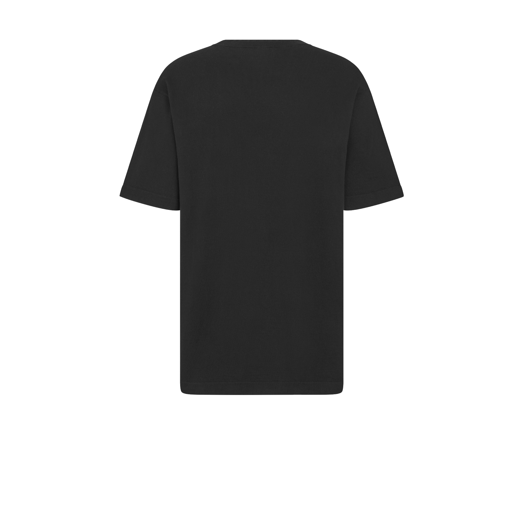 Dior Icons T-Shirt Black Cotton and Silk Jersey E08