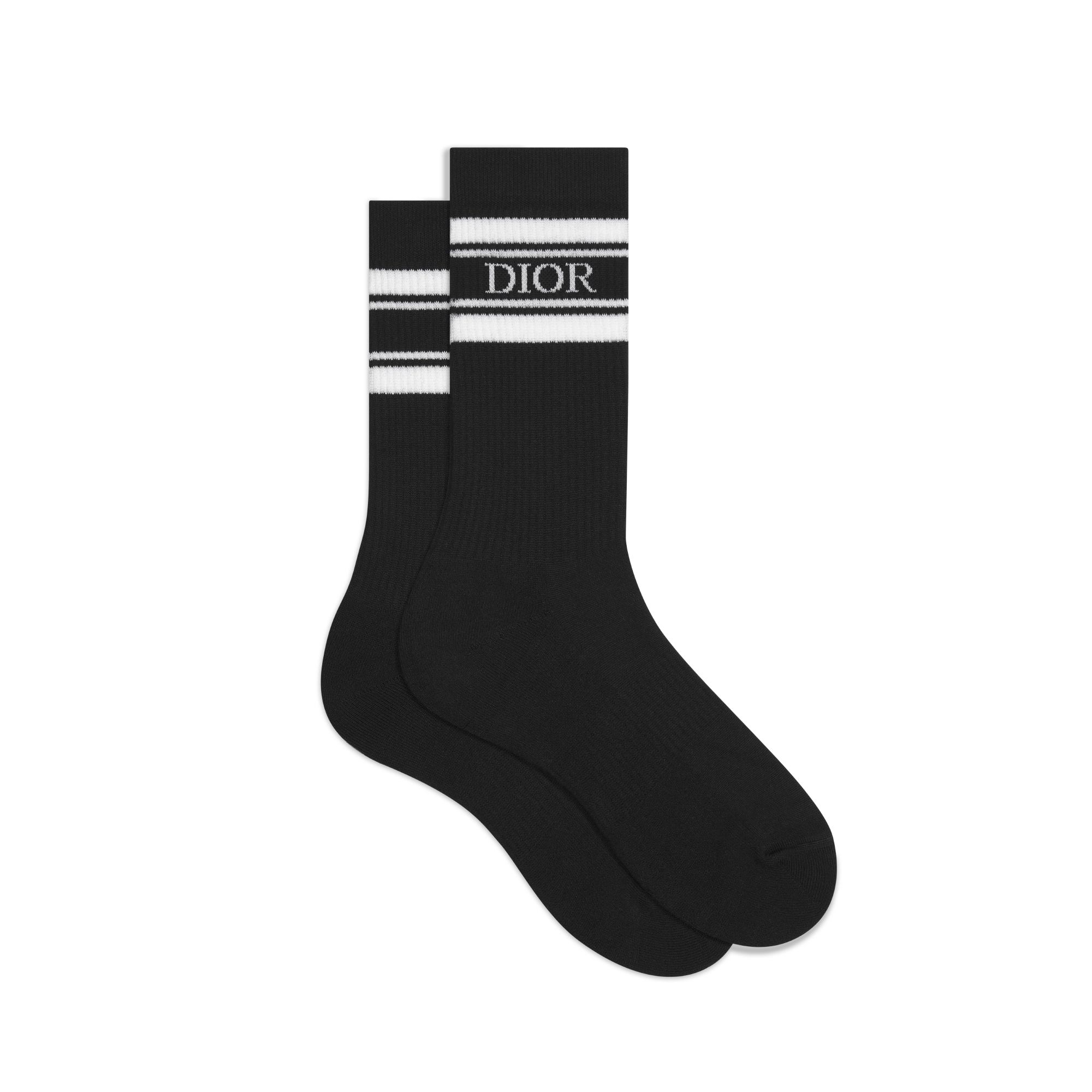 Chaussettes Dior Coton mélangé noir E01