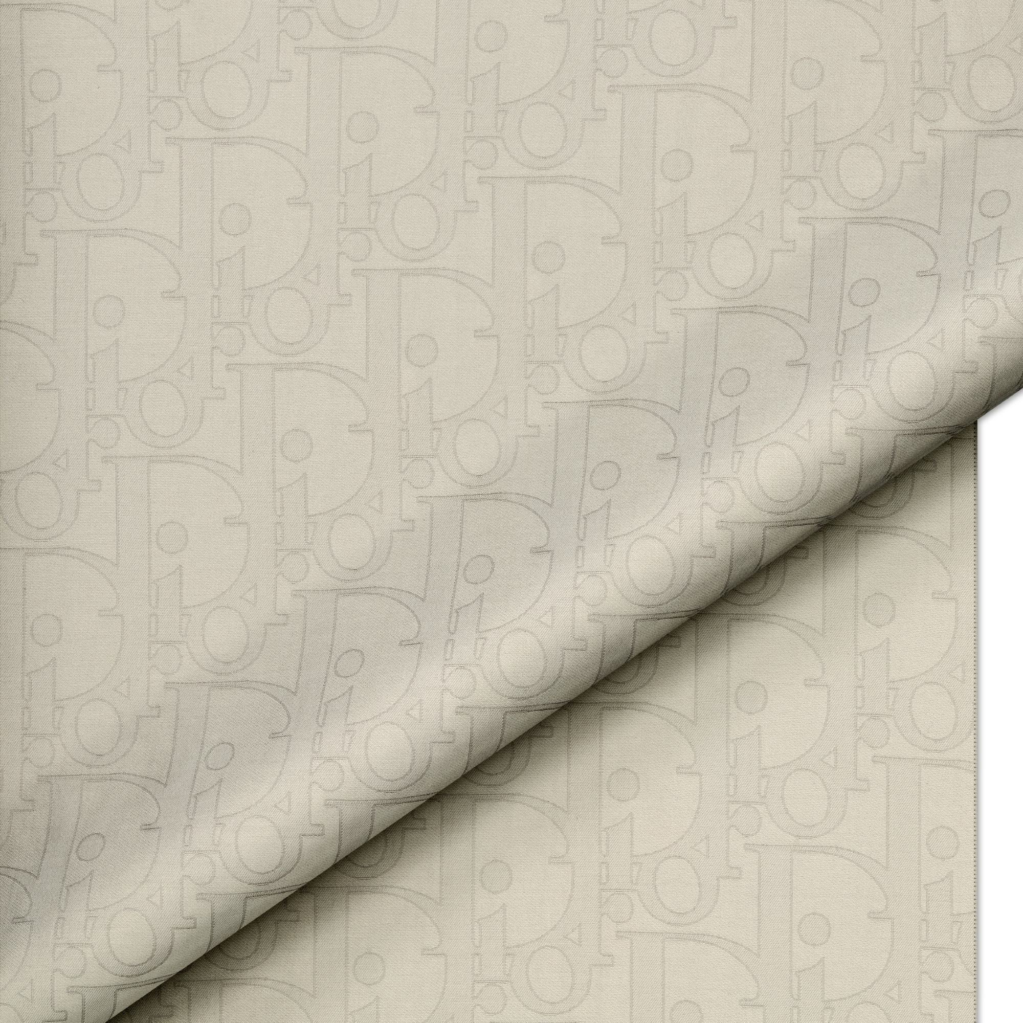 Dior Gravity Stole Beige Cotton and Silk E09