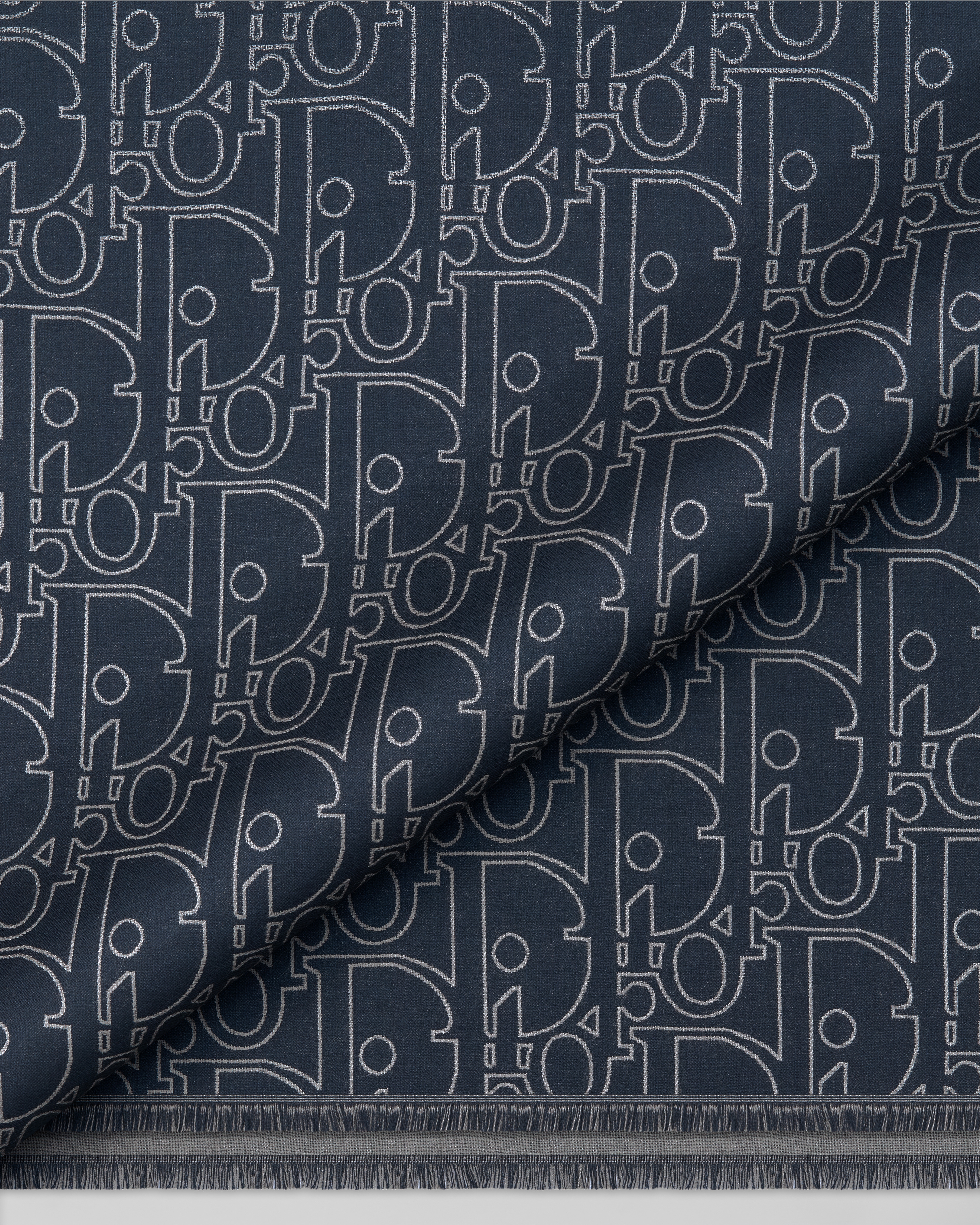 Dior Gravity マフラー ウール & シルク E09