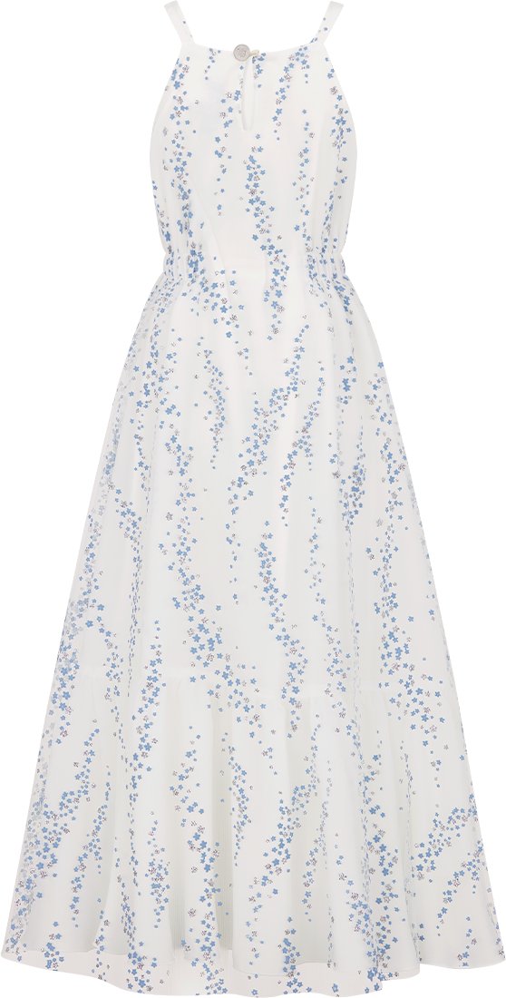 Kids' Flared Dress Back view