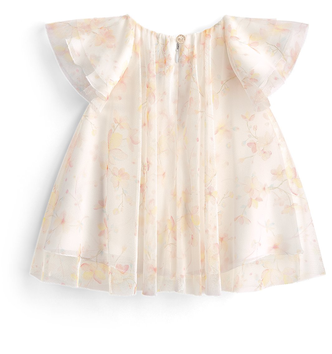 Baby Flared Dress Back view