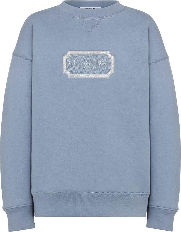 Dior sweatshirt blue discount