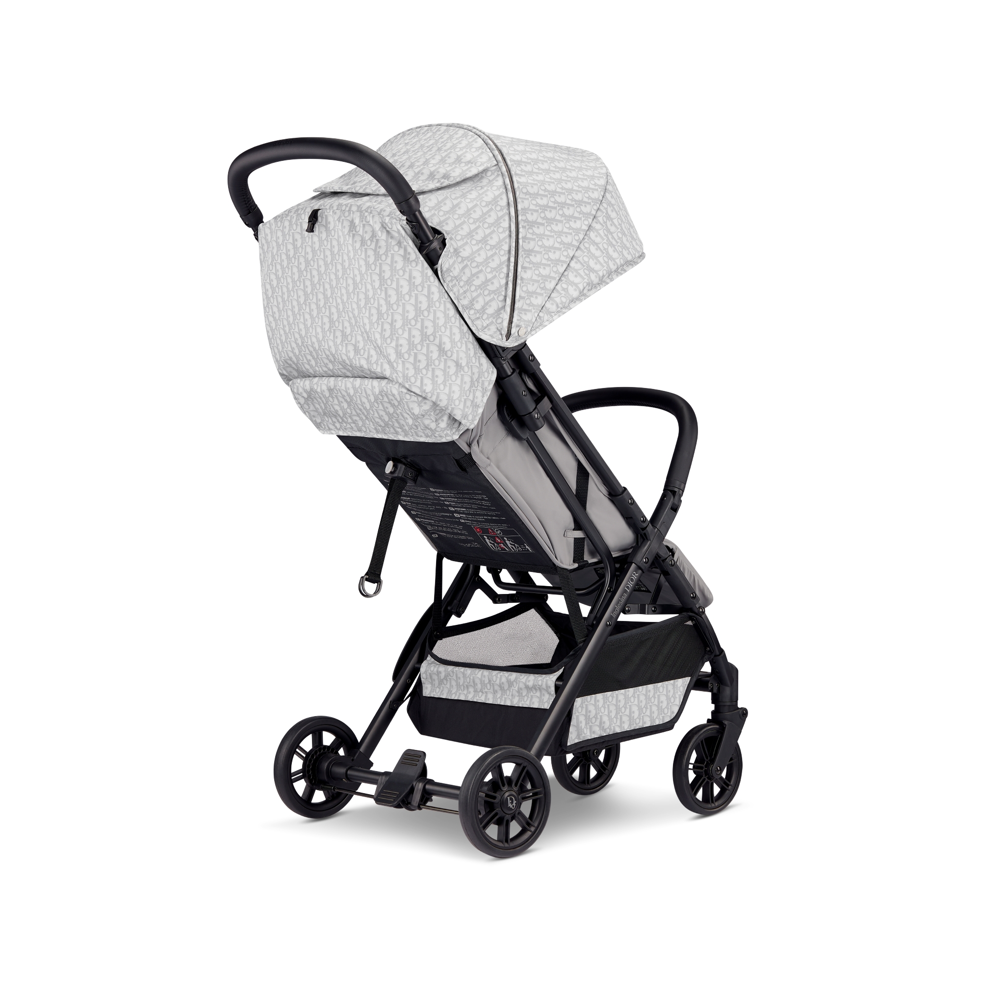 Stroller Gray Dior Oblique Water-Repellent Technical Fabric E03
