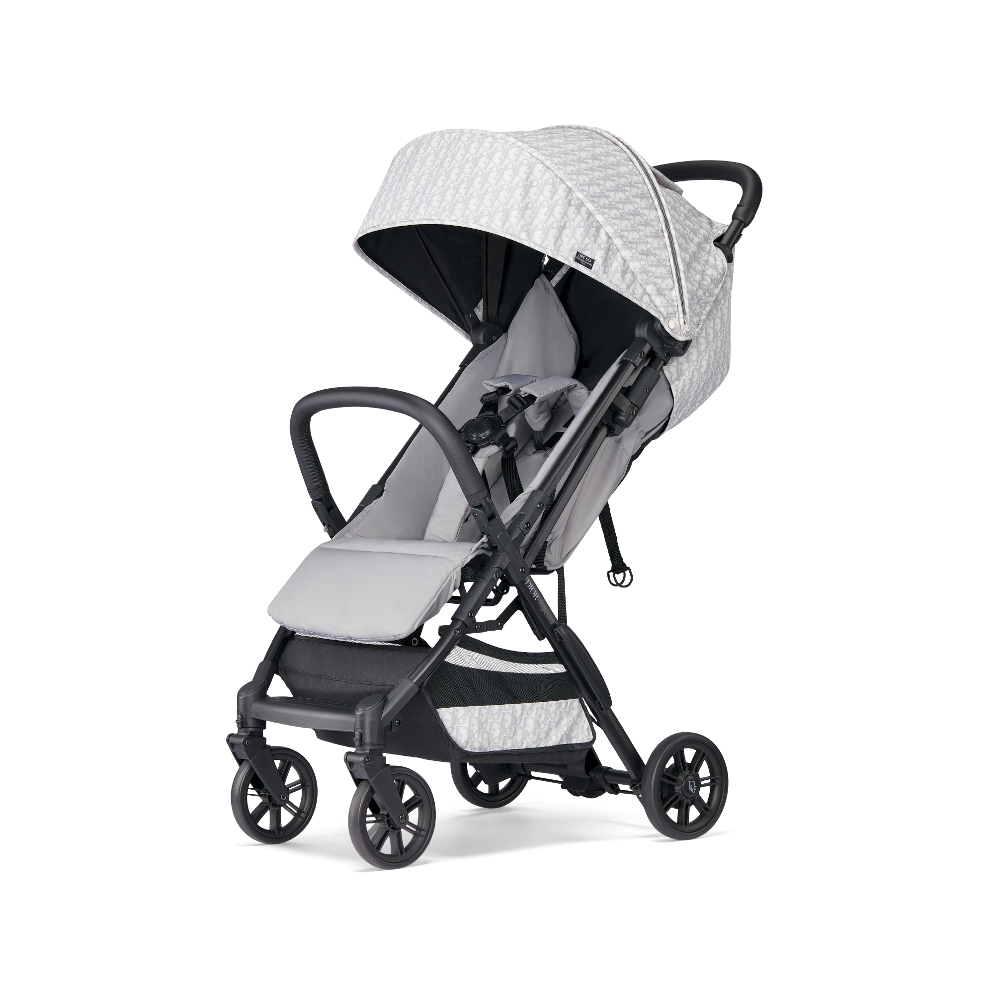 Stroller Gray Dior Oblique Water-Repellent Technical Fabric E04