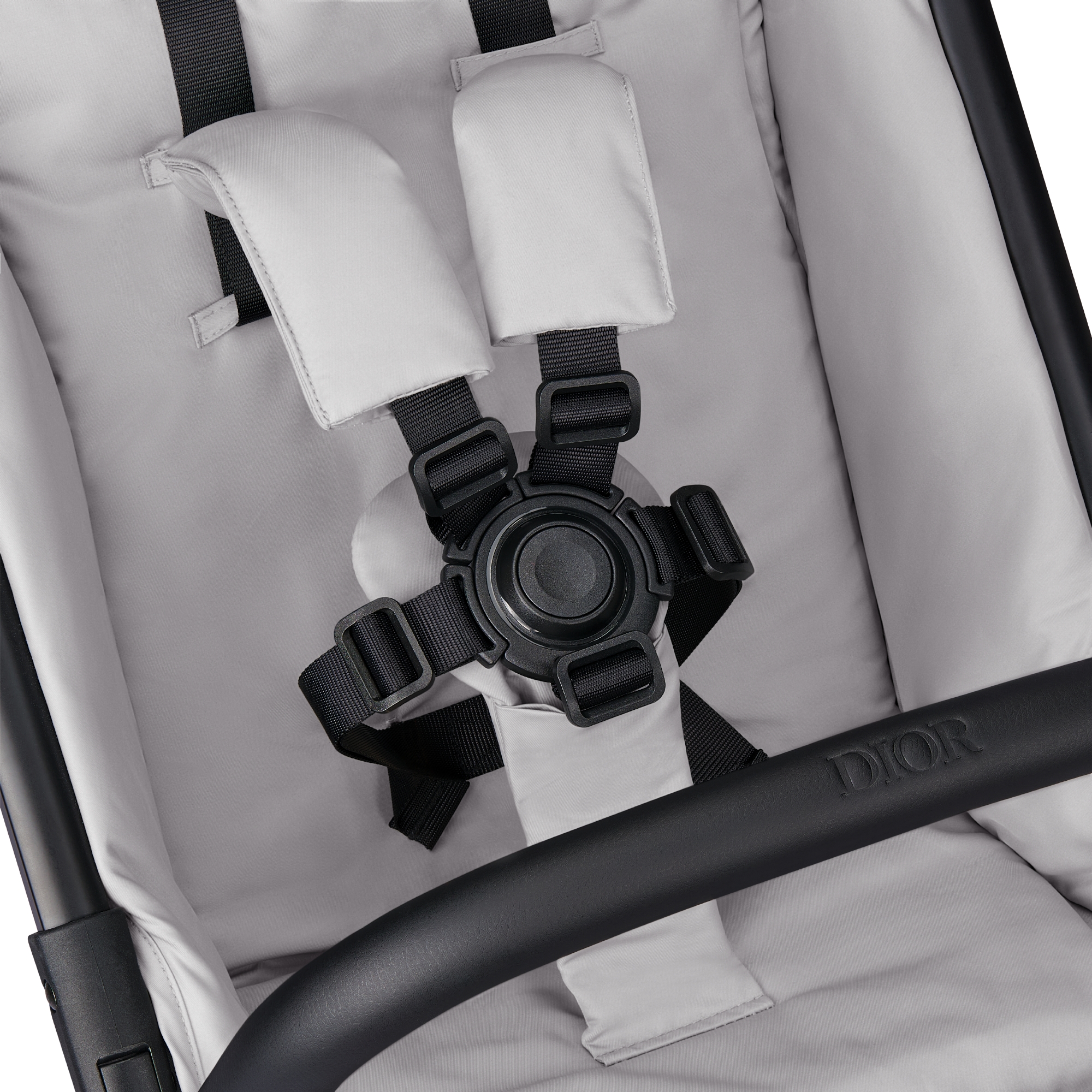 Stroller Gray Dior Oblique Water-Repellent Technical Fabric E08
