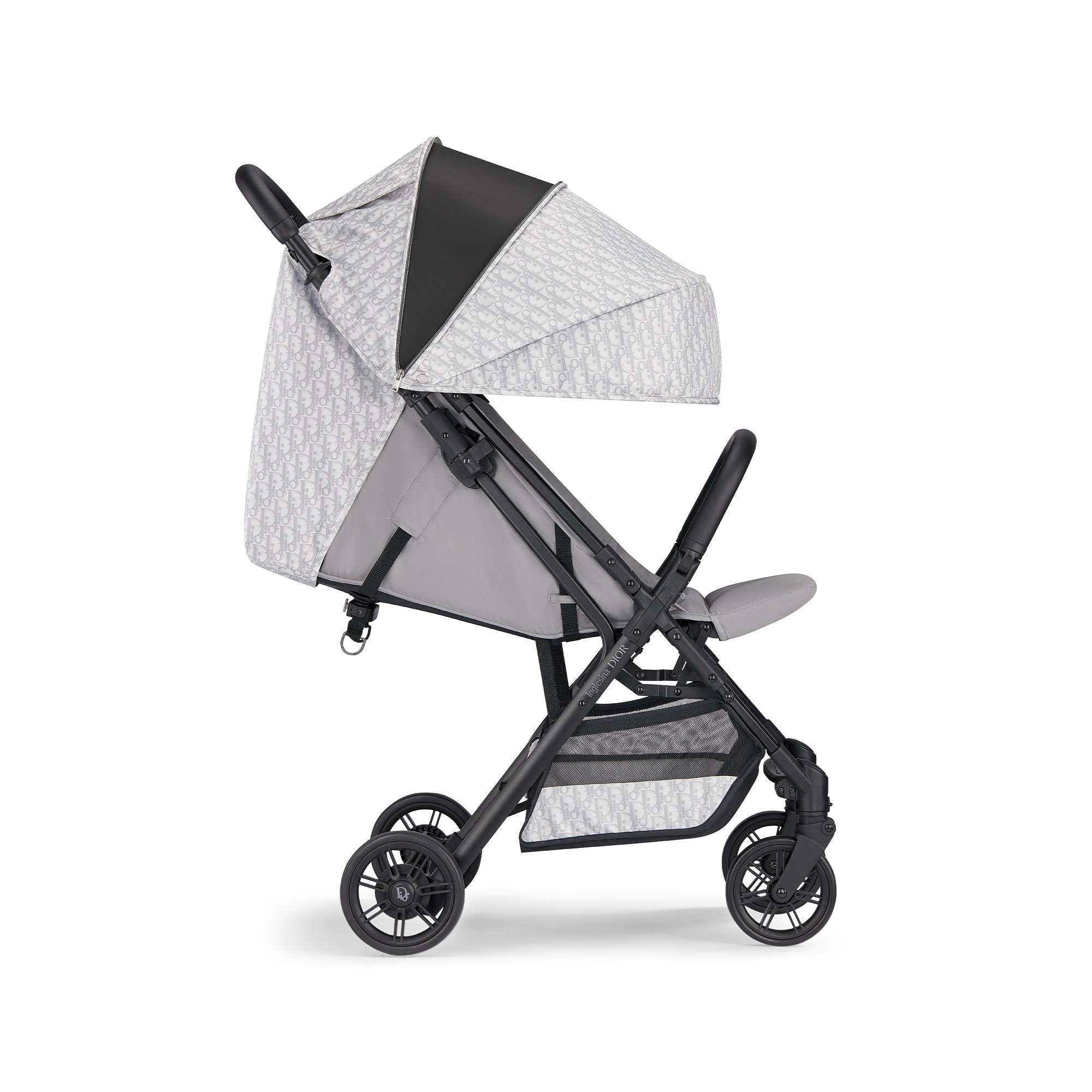 Stroller Gray Dior Oblique Water-Repellent Technical Fabric E07