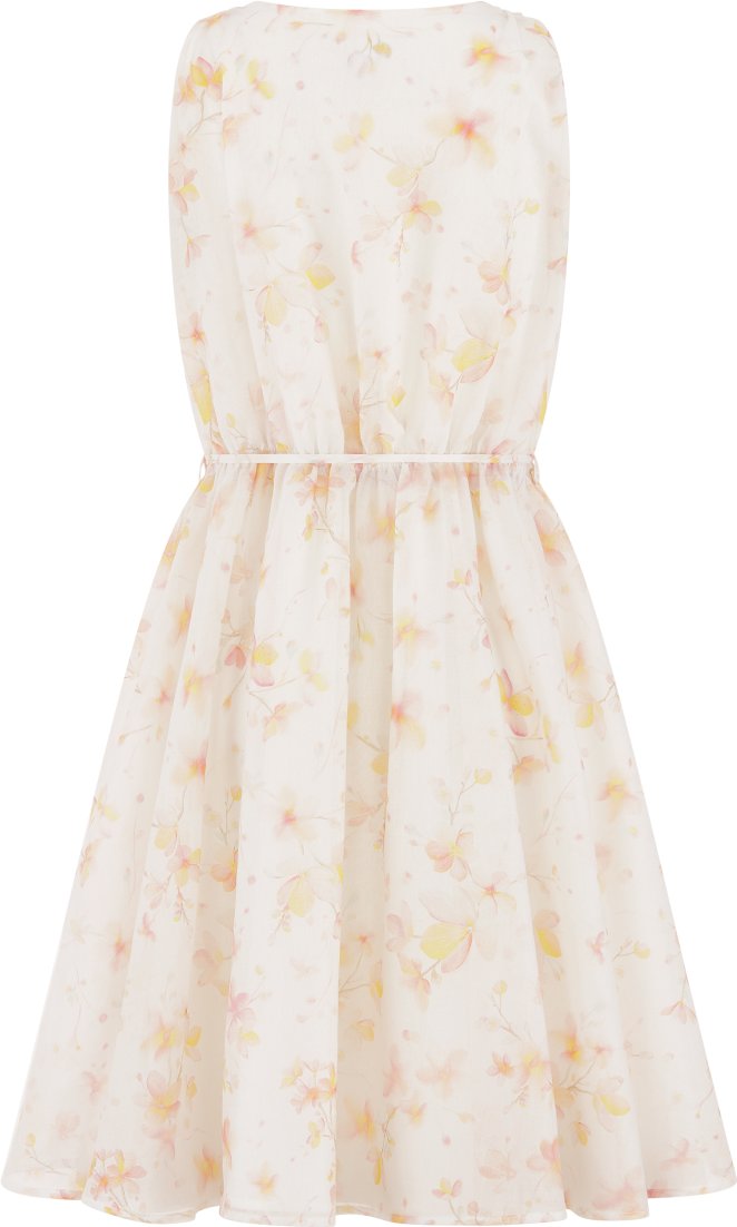 Kids' Flared Dress Back view