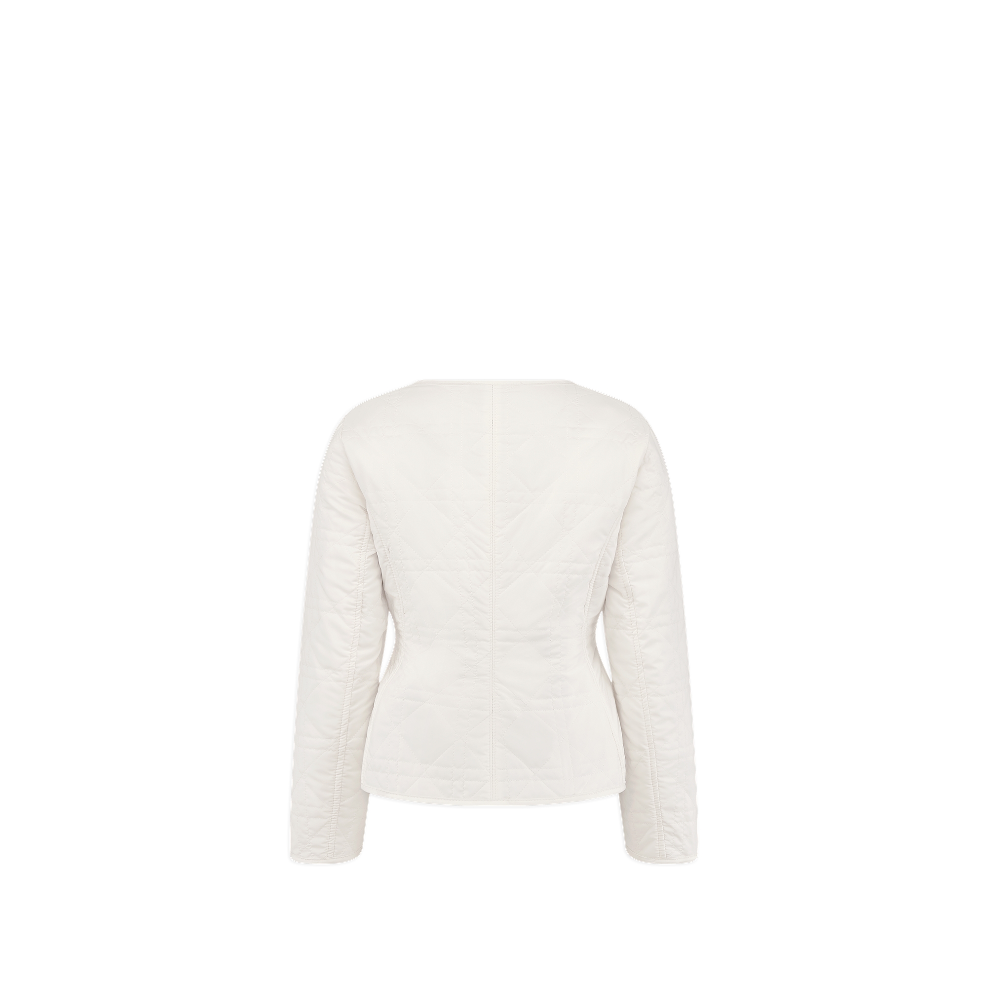 Jacke für Kinder Wasserabweisender Cannage Funktionsstoff in Elfenbeinfarbe E08