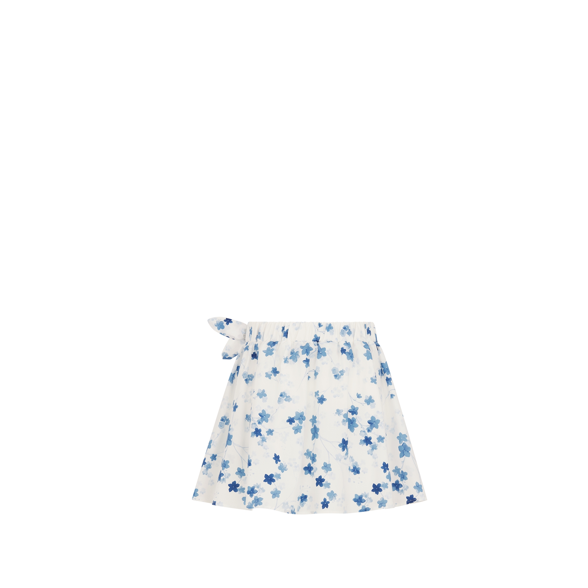 キッズ ショート フレアスカート コットンポプリン E08