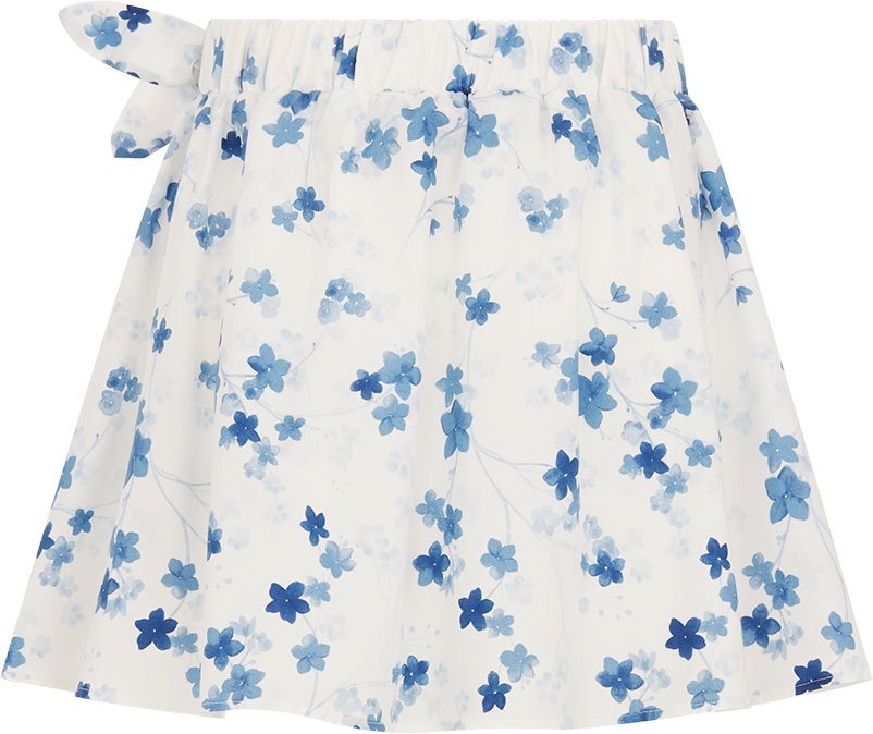 Kids' Short Flared Skirt Back view