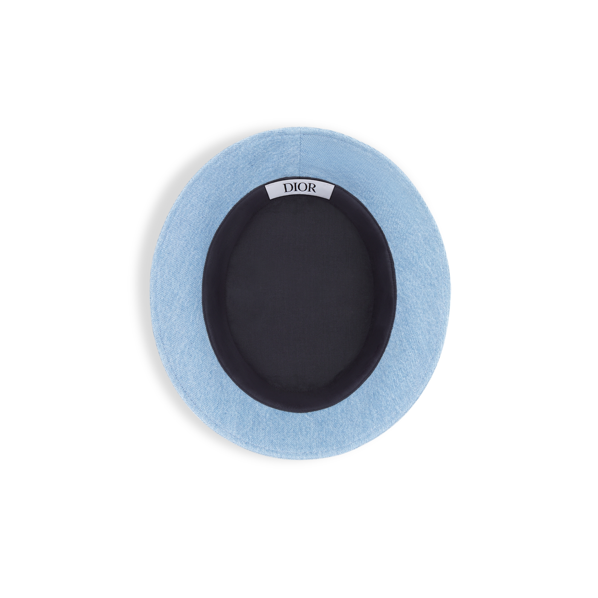 Kids' Bucket Hat Blue Cotton Denim E08