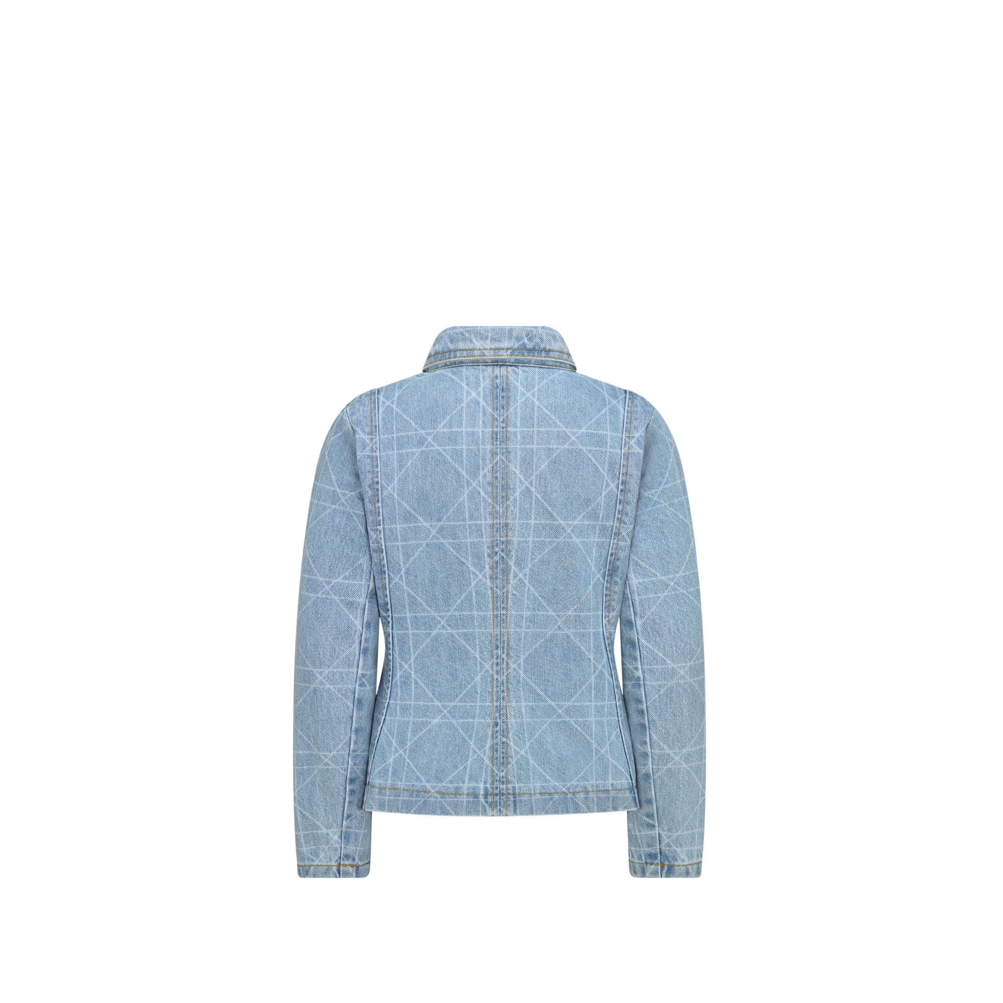 سترة Bar للأطفال دنيم قطني أزرق بنمط كاناج E08