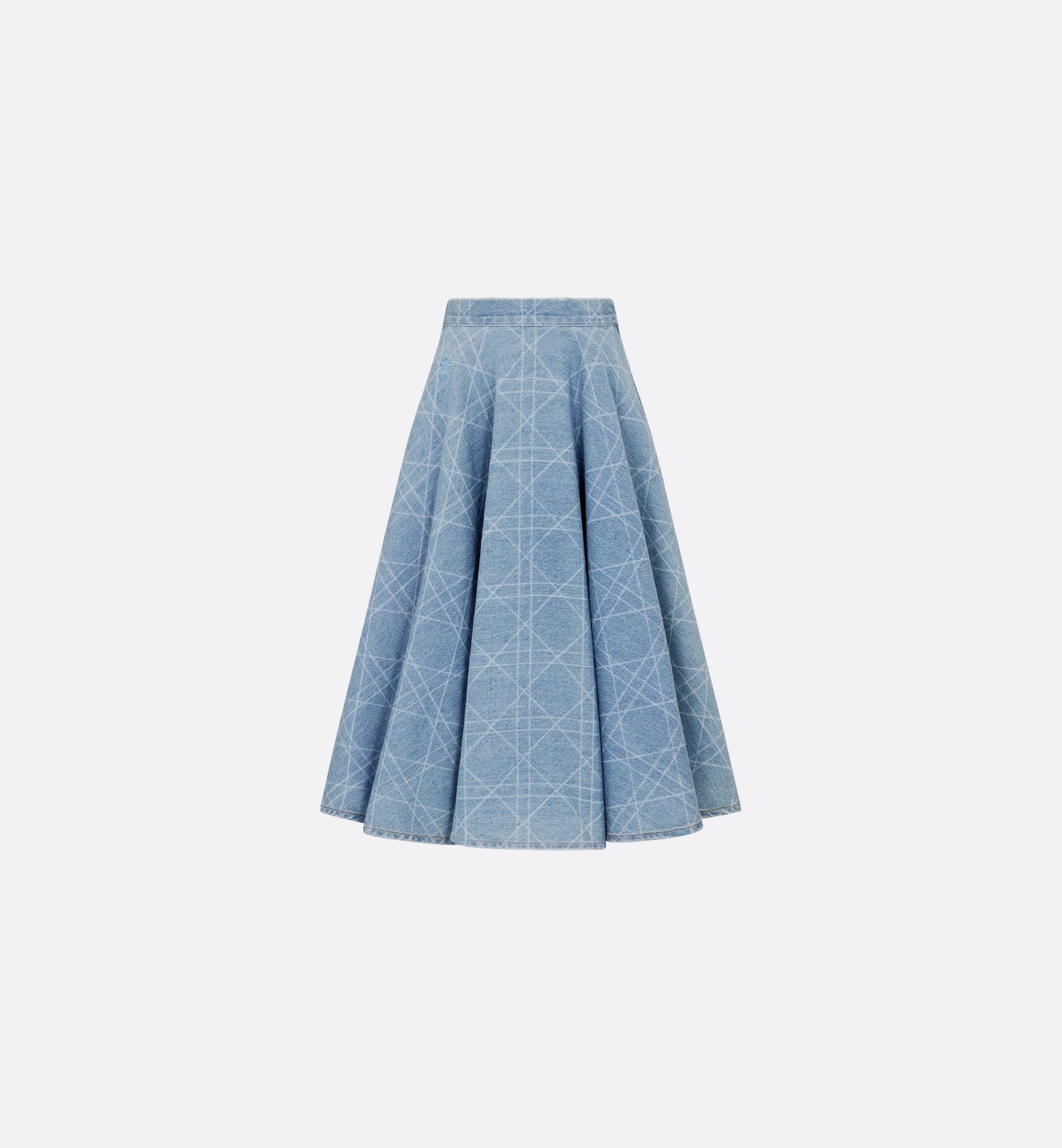 DIOR | キッズ フレアスカート カナージュ コットンデニム DIOR | キッズ フレアスカート カナージュ コットンデニム