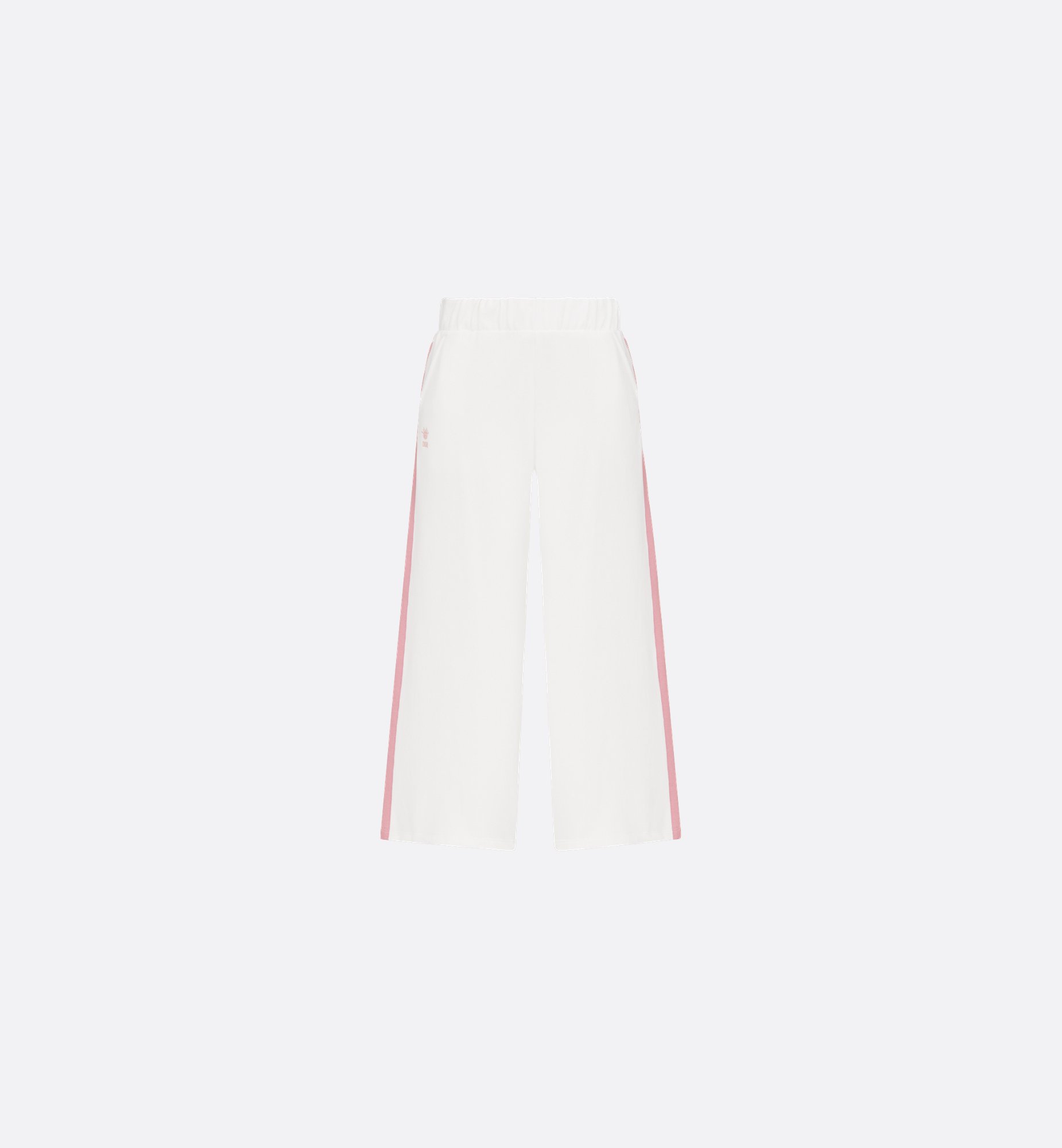 BLACK AND WHITE STRIPED SHORT SKORT IN COTTON GABARDINE, CHILD BLACK AND WHITE STRIPED SHORT SKORT IN COTTON GABARDINE, CHILD