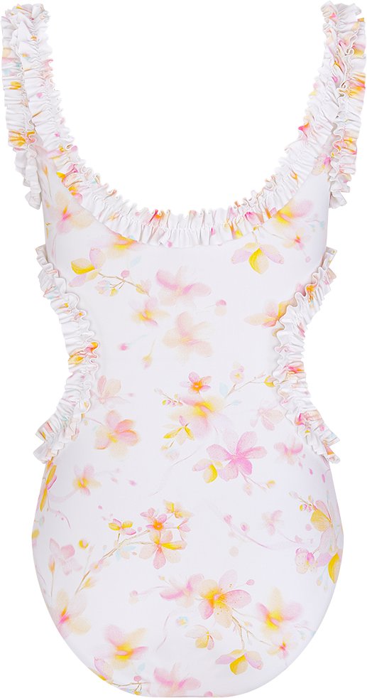 Kids' One-Piece Swimsuit Back view
