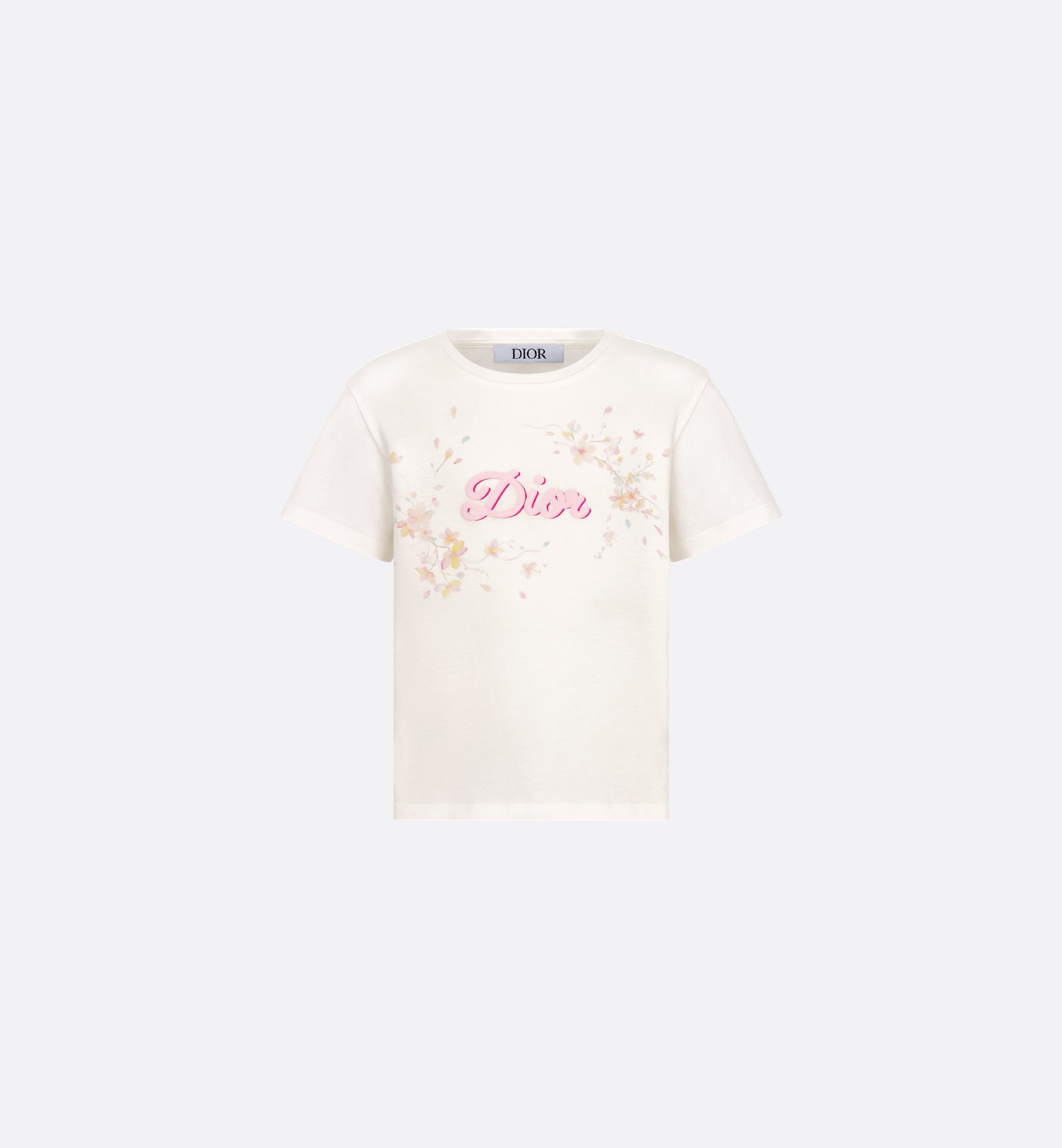 Kids' T-Shirt Ivory Cotton Jersey | DIOR Kids' T-Shirt Ivory Cotton Jersey | DIOR